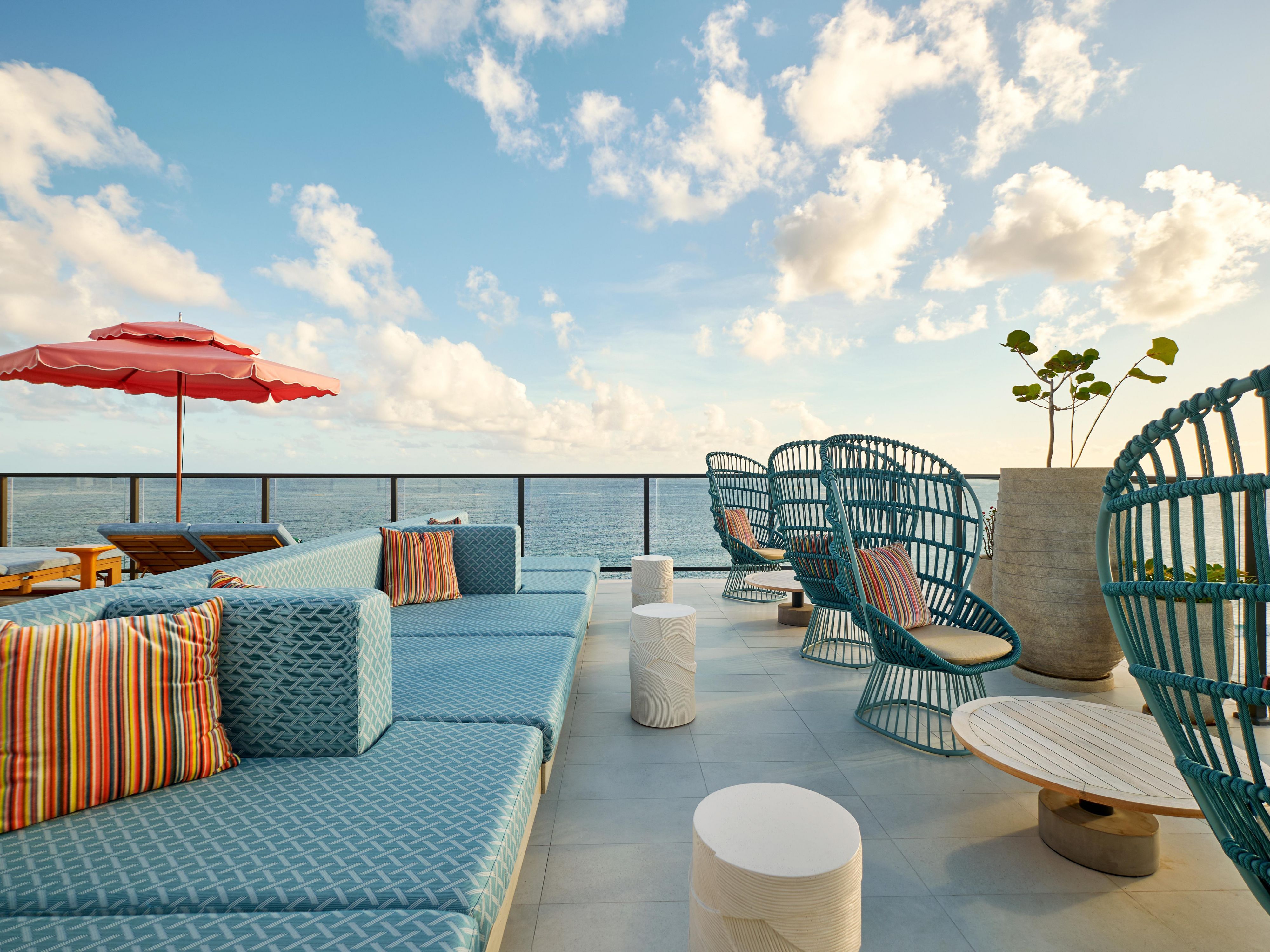 Rooftop plunge pools