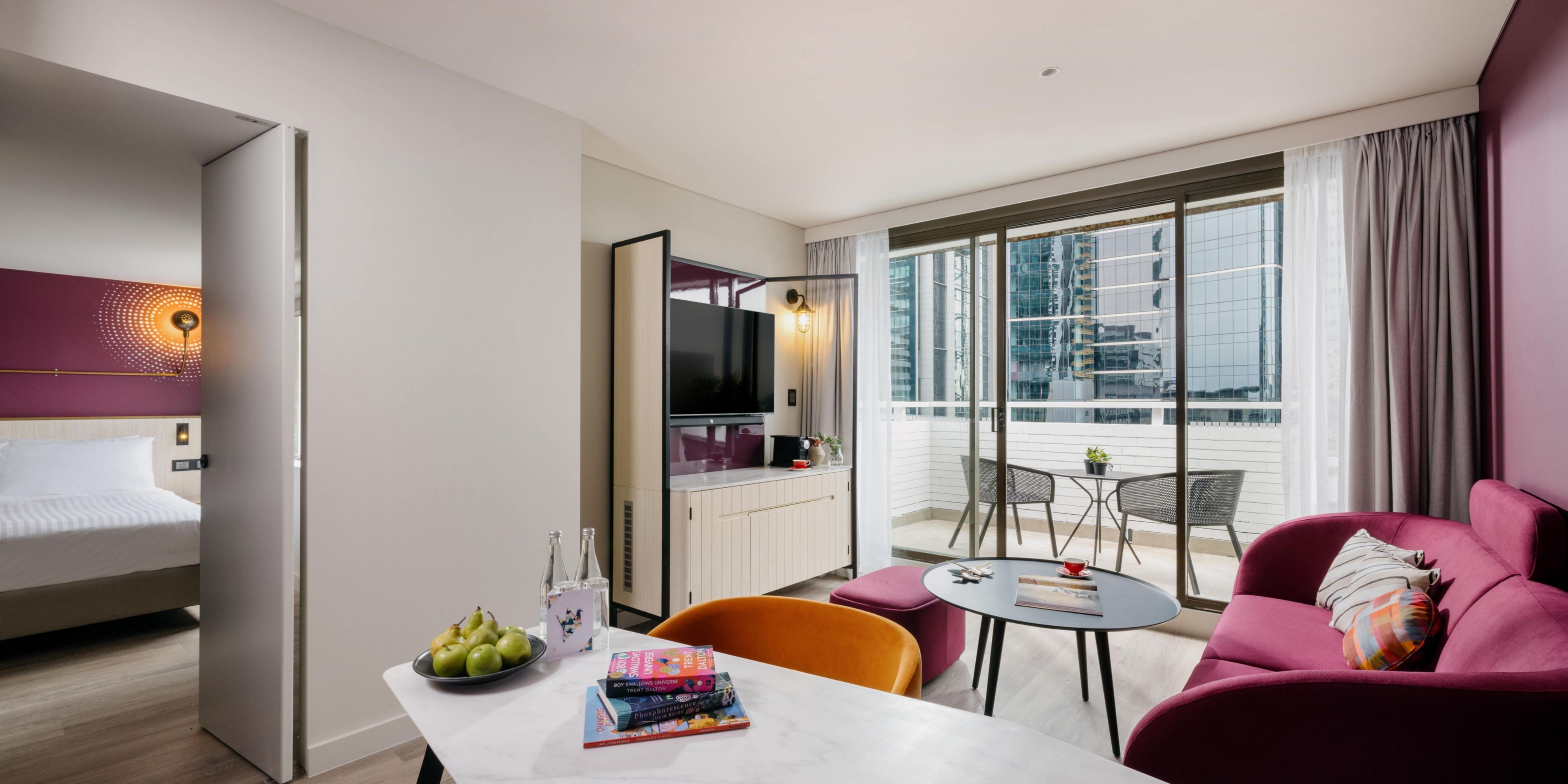 Top floor Suite with private balcony