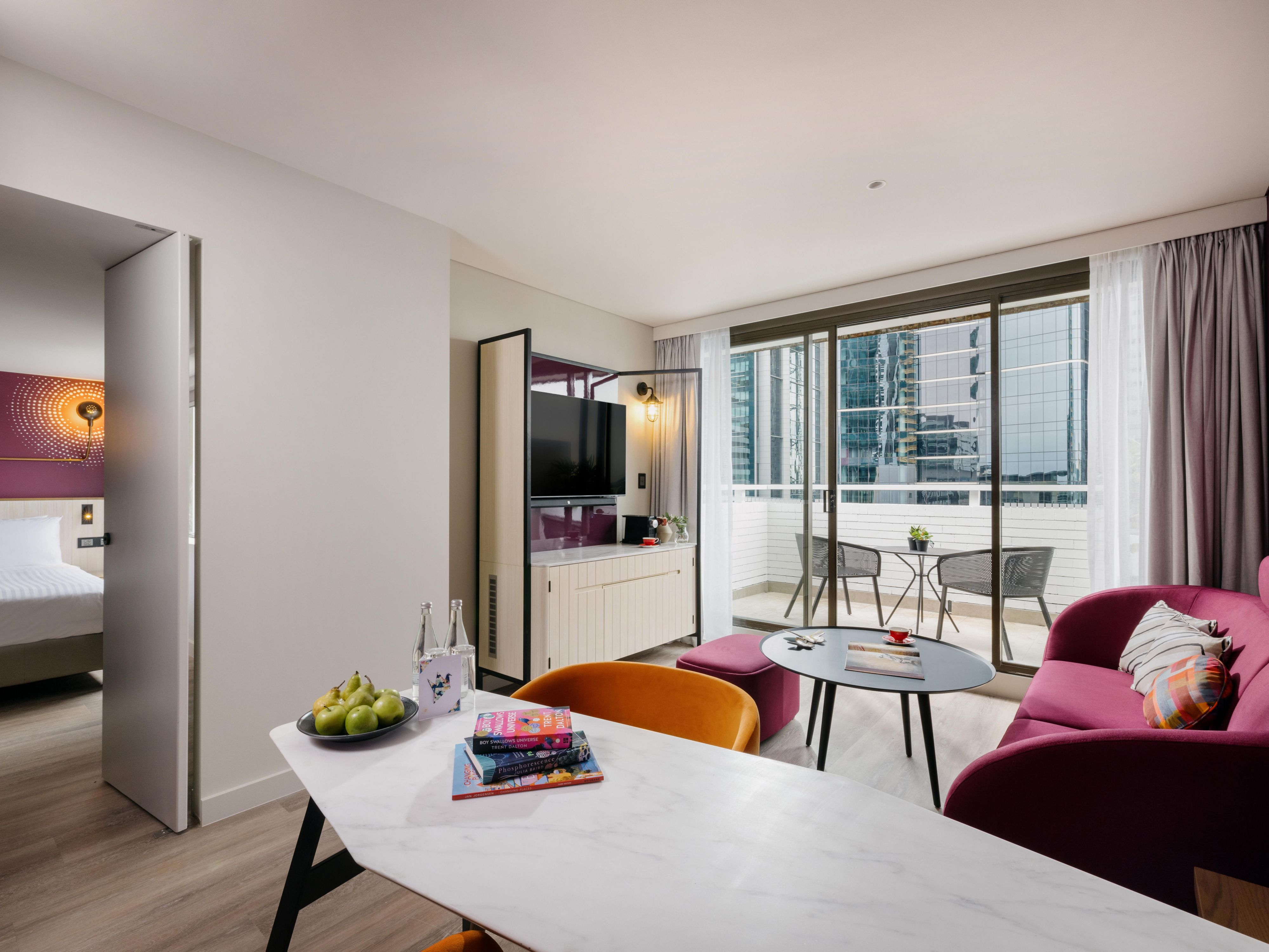 Top floor Suite with private balcony