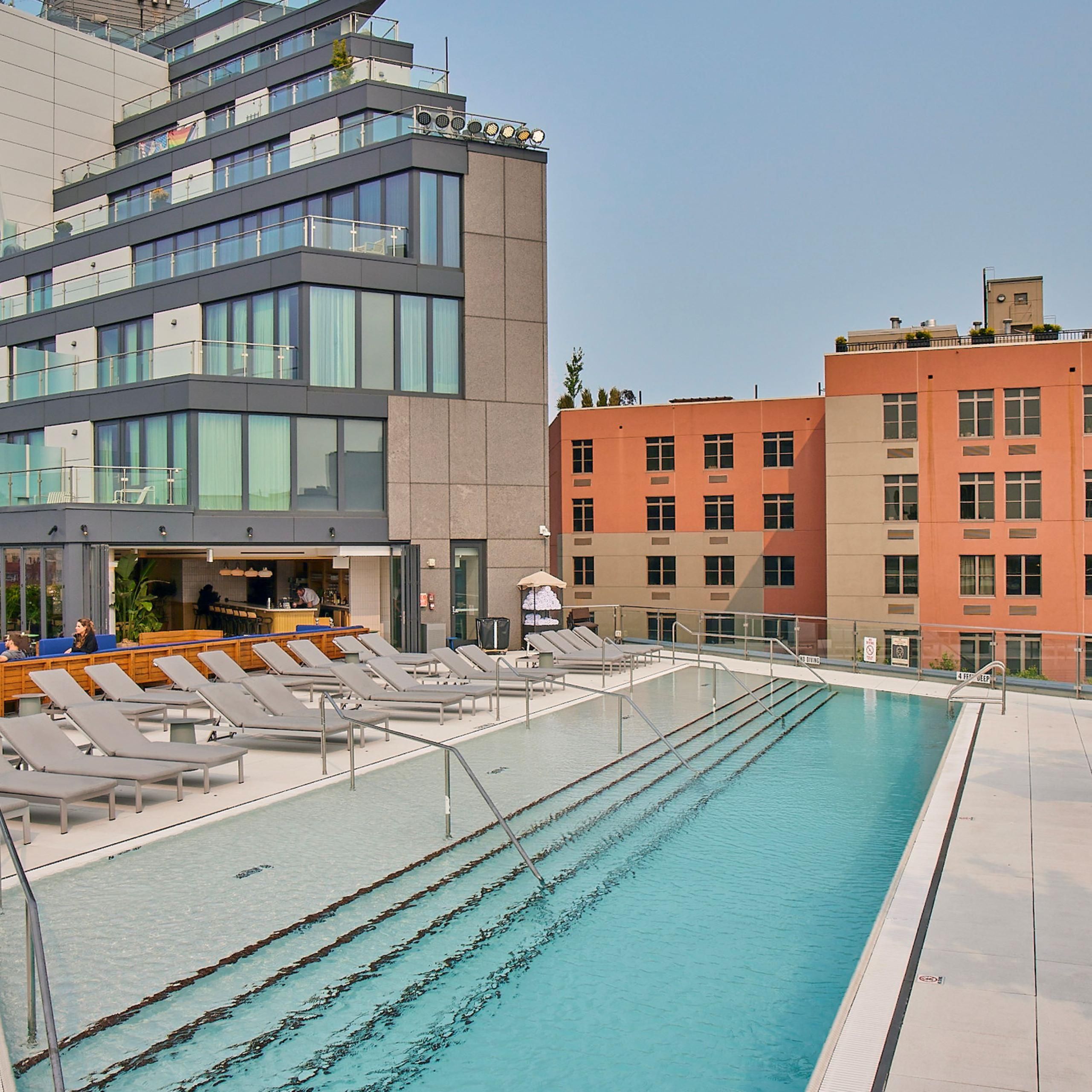 Luxuriöse Ausstattung Brooklyn Hotel Indigo Williamsburg Brooklyn