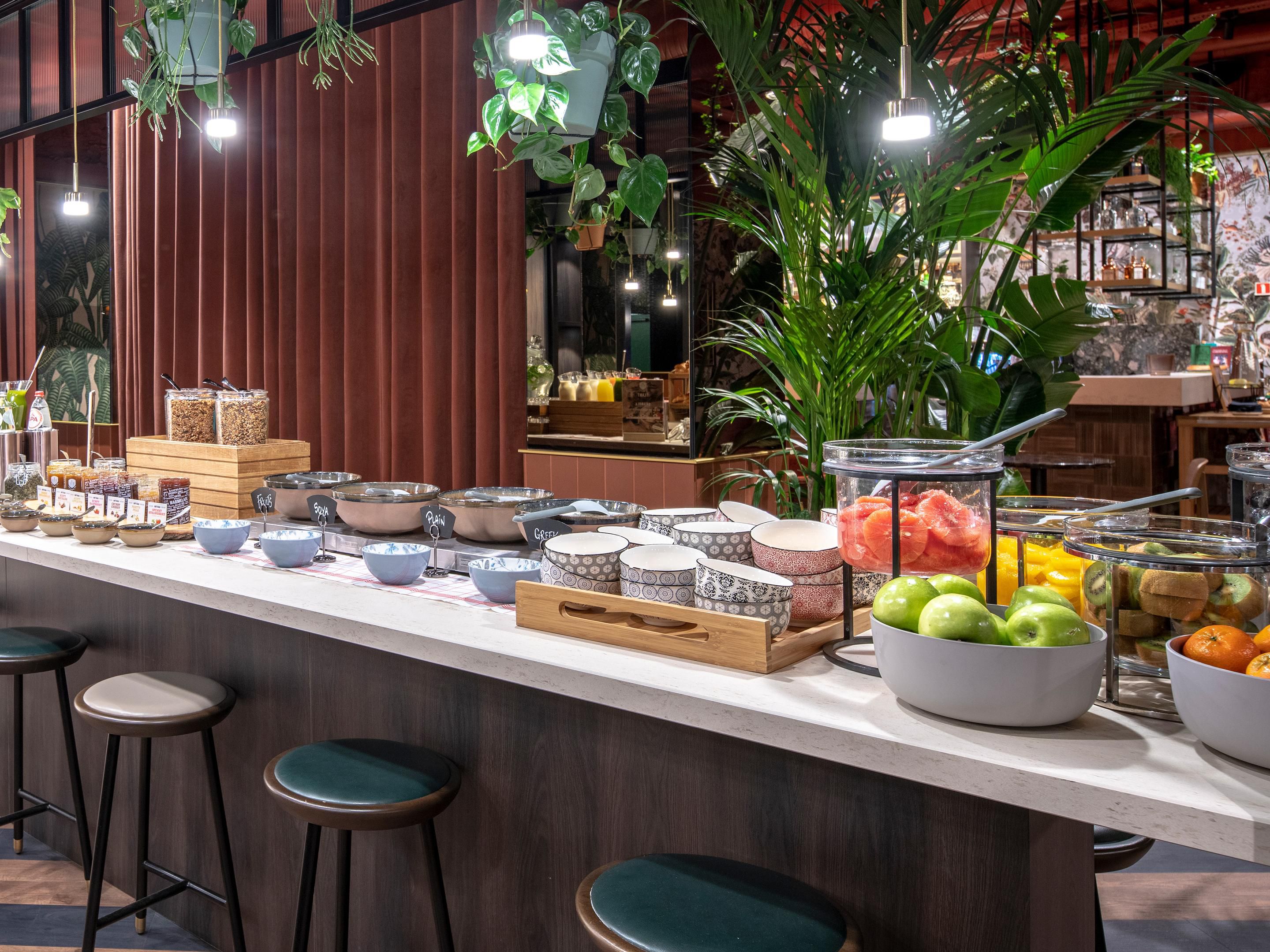 Guests love our breakfast buffet at SERRA 
