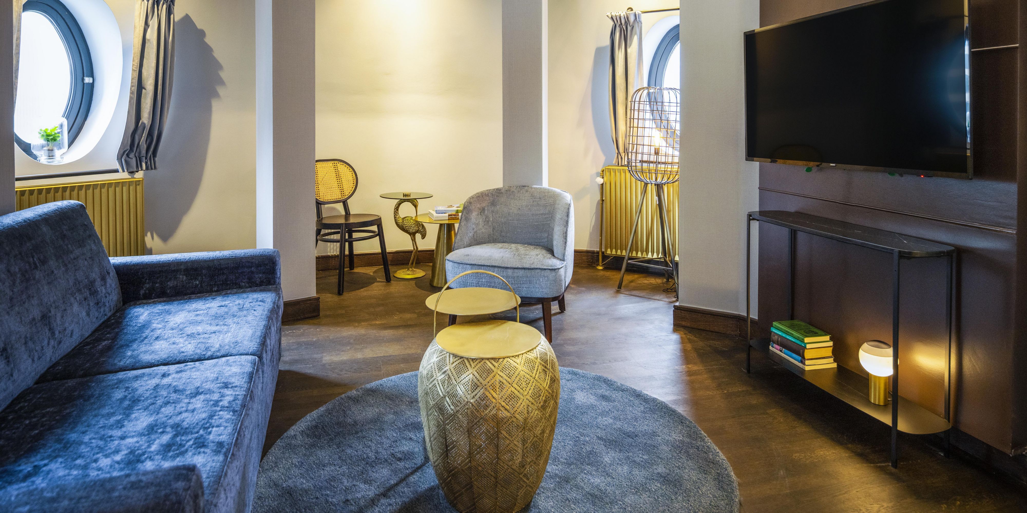 Our Suite has a separate living area for extra comfort and privacy