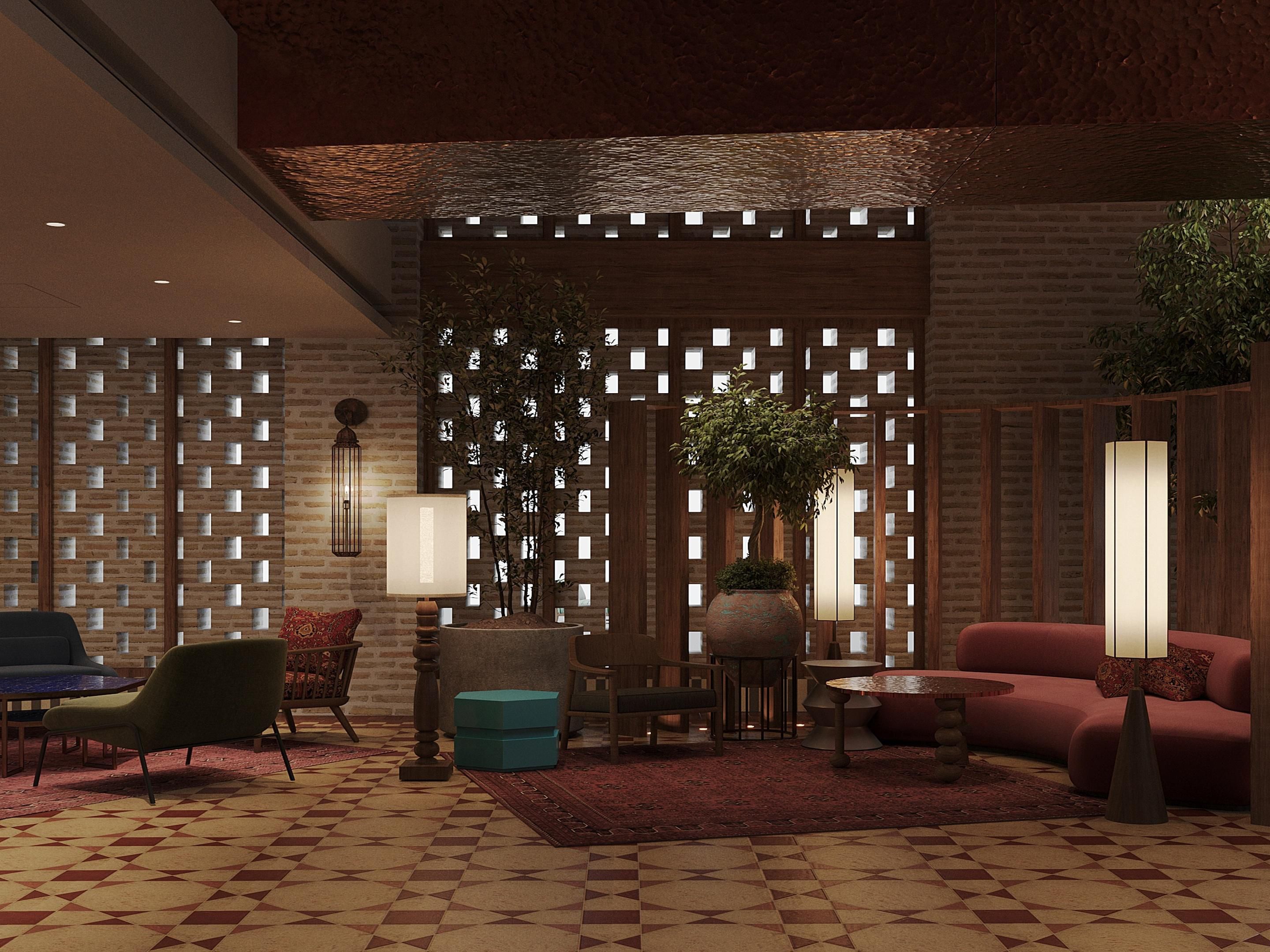 Hotel Lobby
