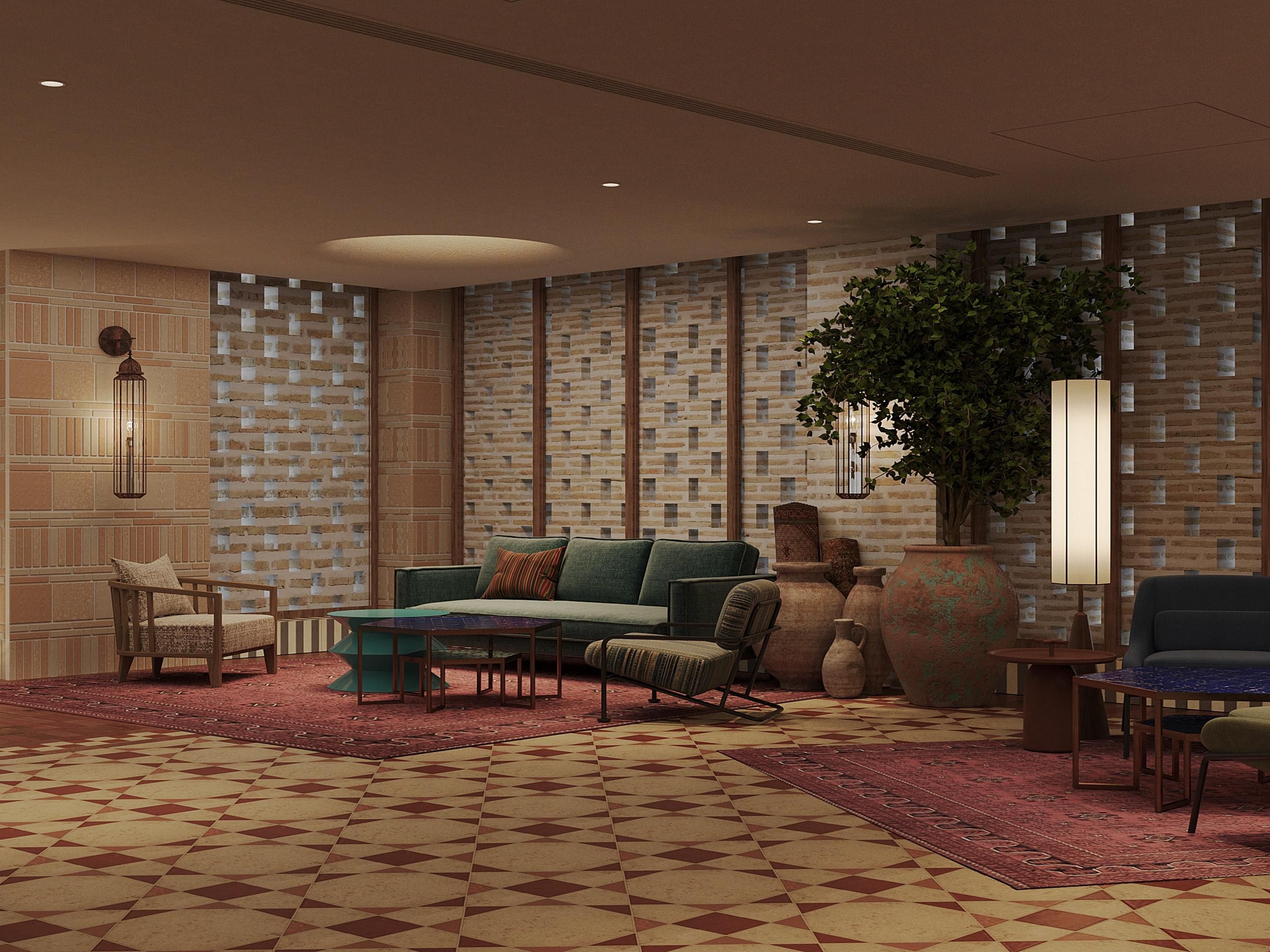 Hotel Lobby