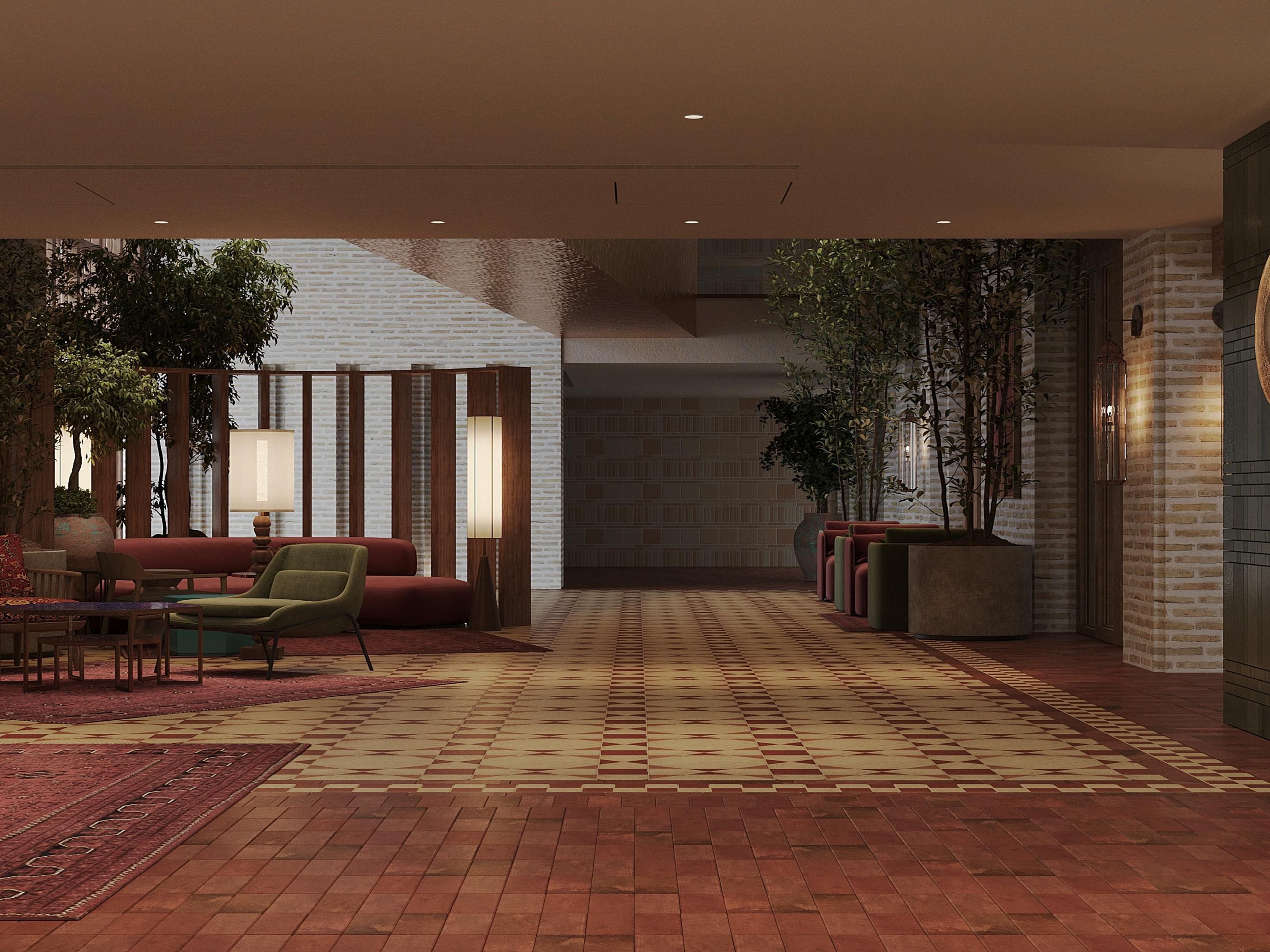 Hotel Lobby