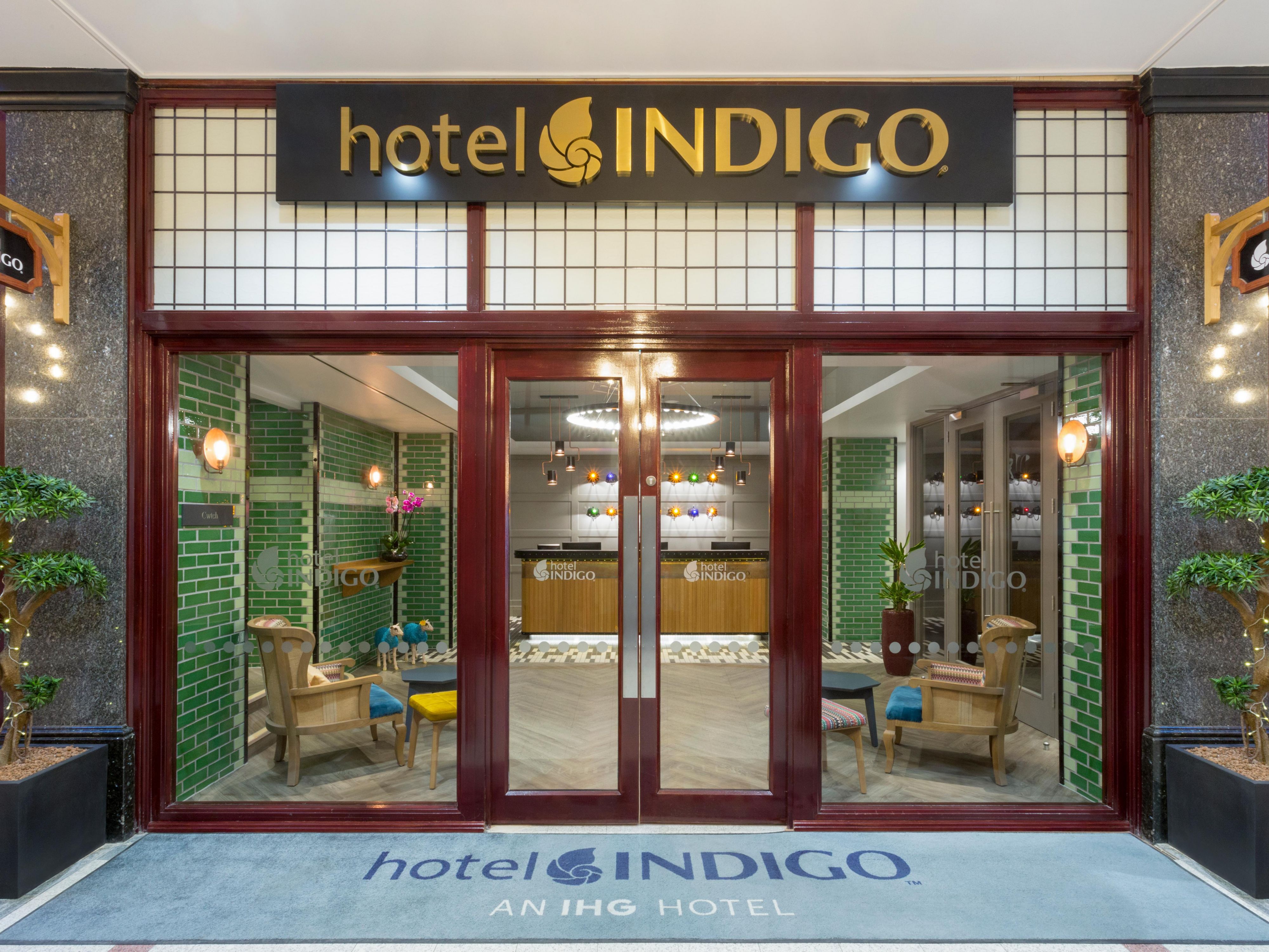 Boutique Hotel Indigo Cardiff Arrival  