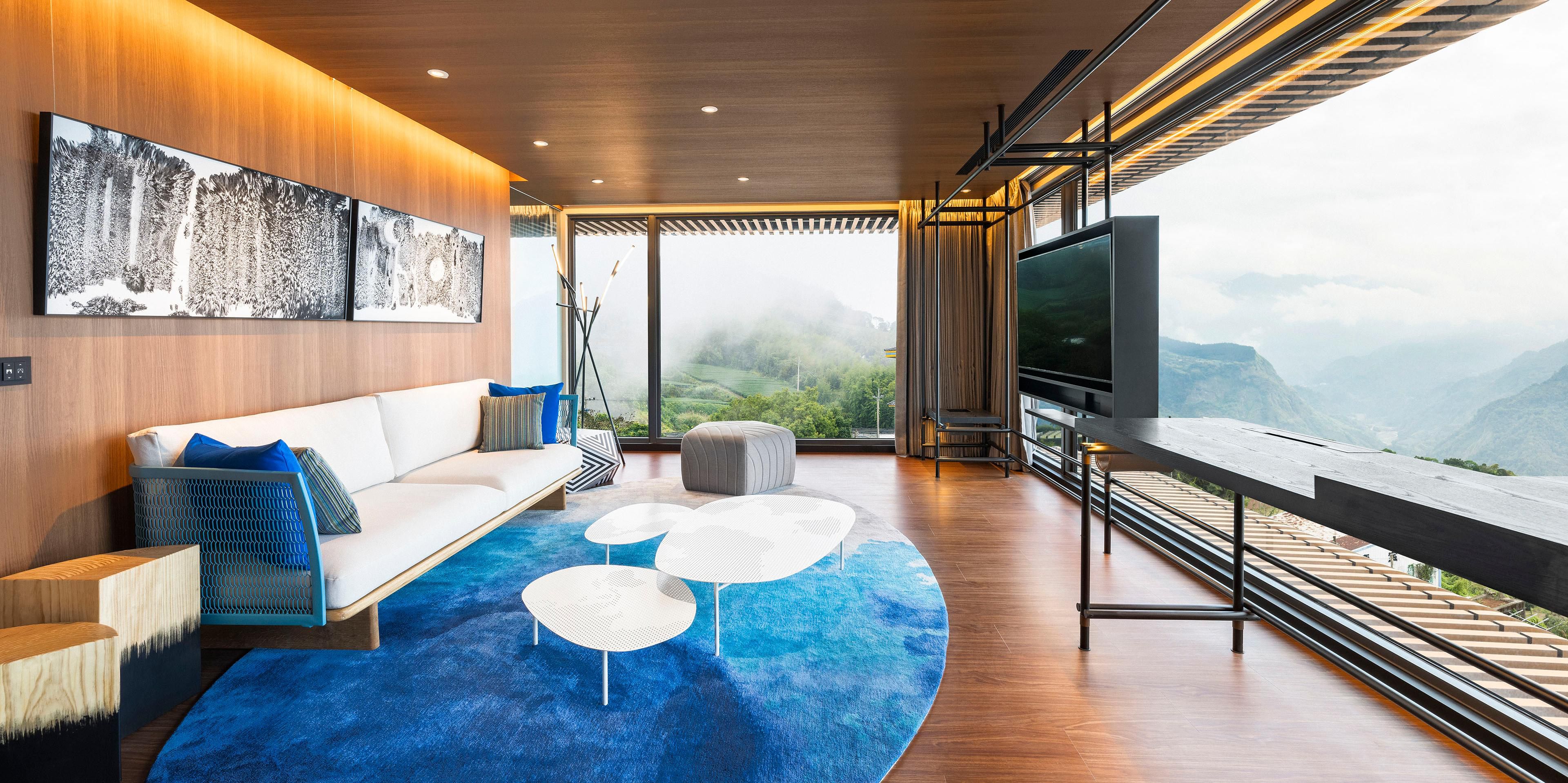 1 King 1 Bedroom Suite Living Area-Living Room