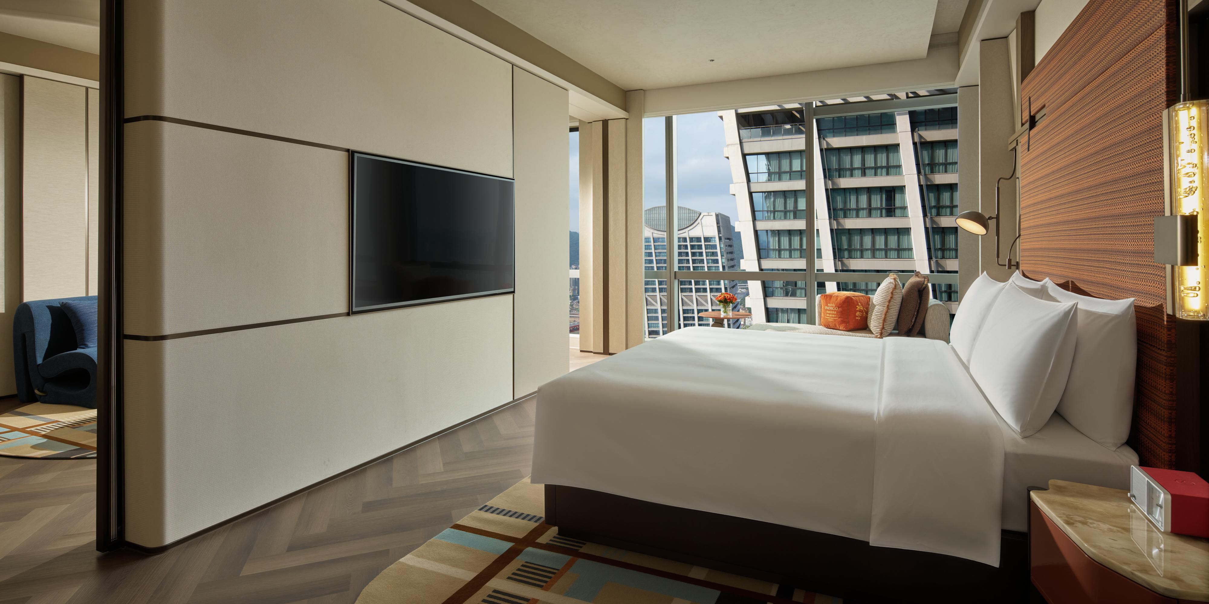 Bedroom of 1 Bedroom Suite 1 King River View