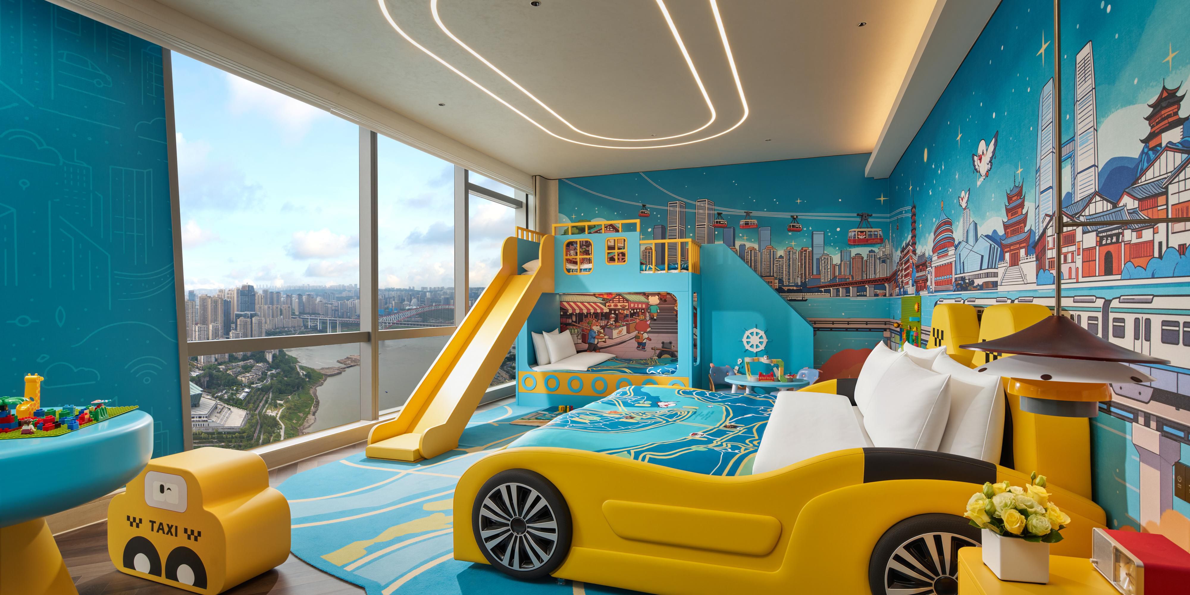 1 King and 1 Bunk Suite River View