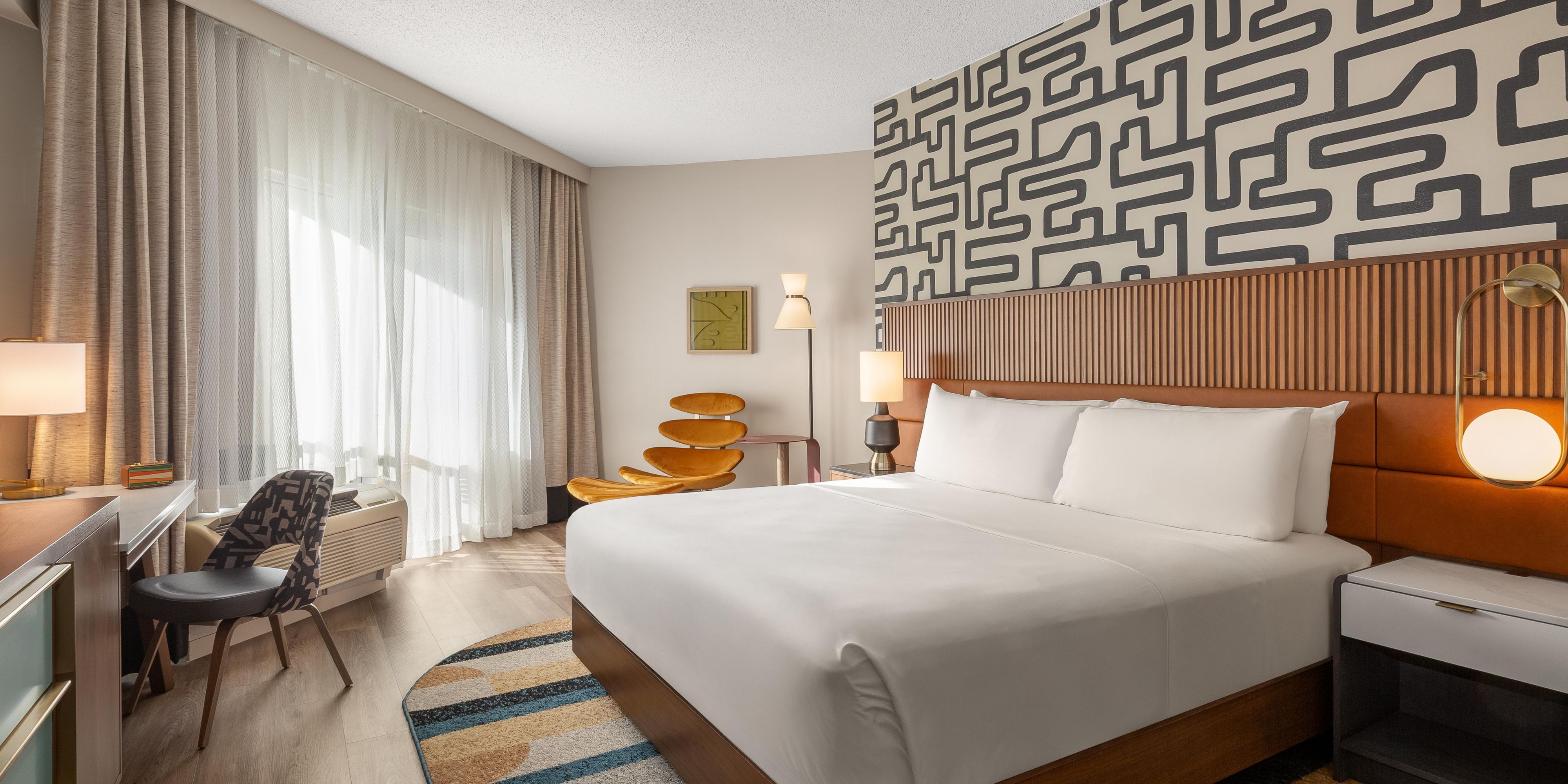 Expansive suite with separate bedroom balcony designed for comfort