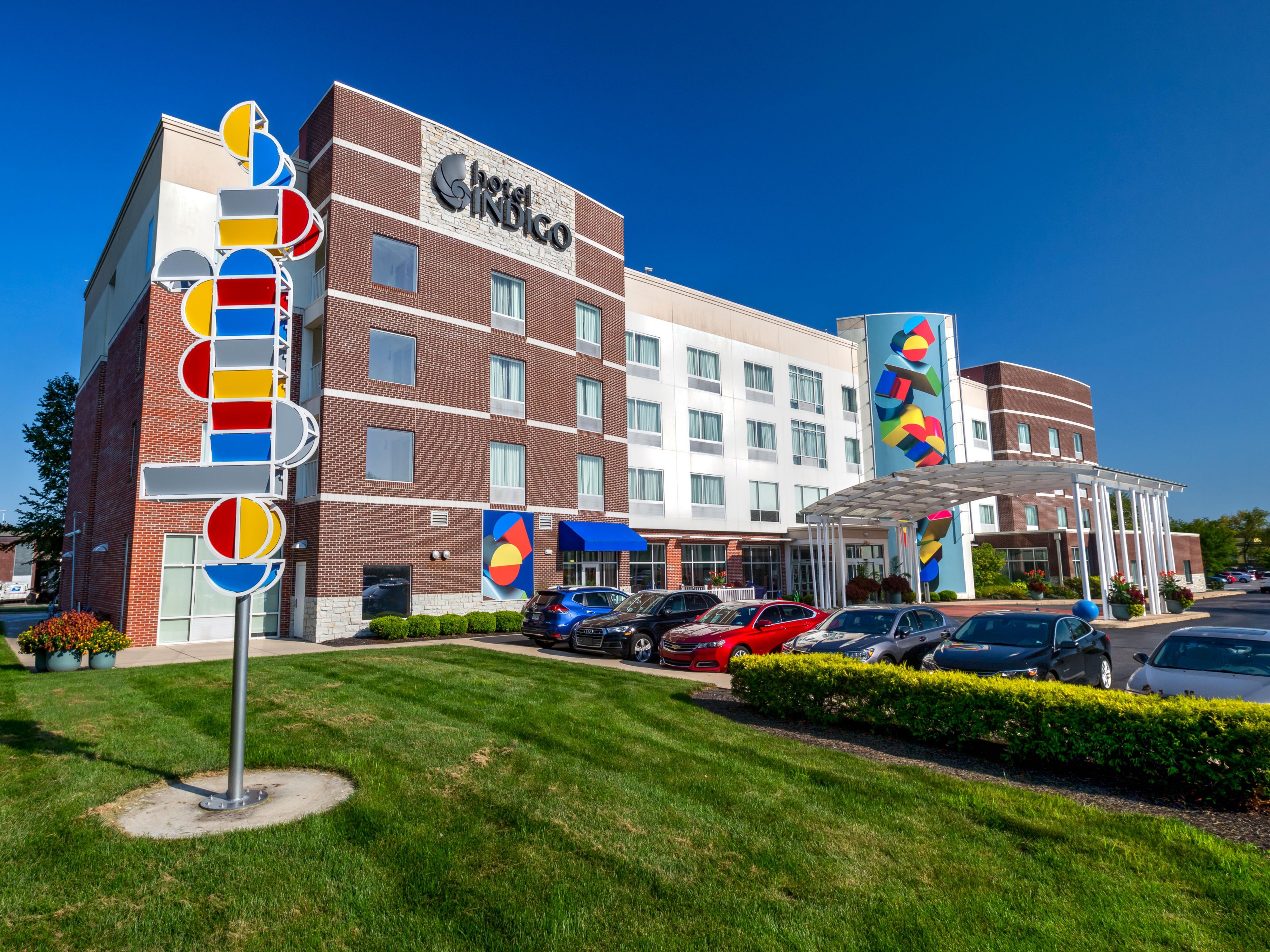 Columbus Hotels Hotel Indigo Columbus Architectural Center Hotel In Columbus Indiana