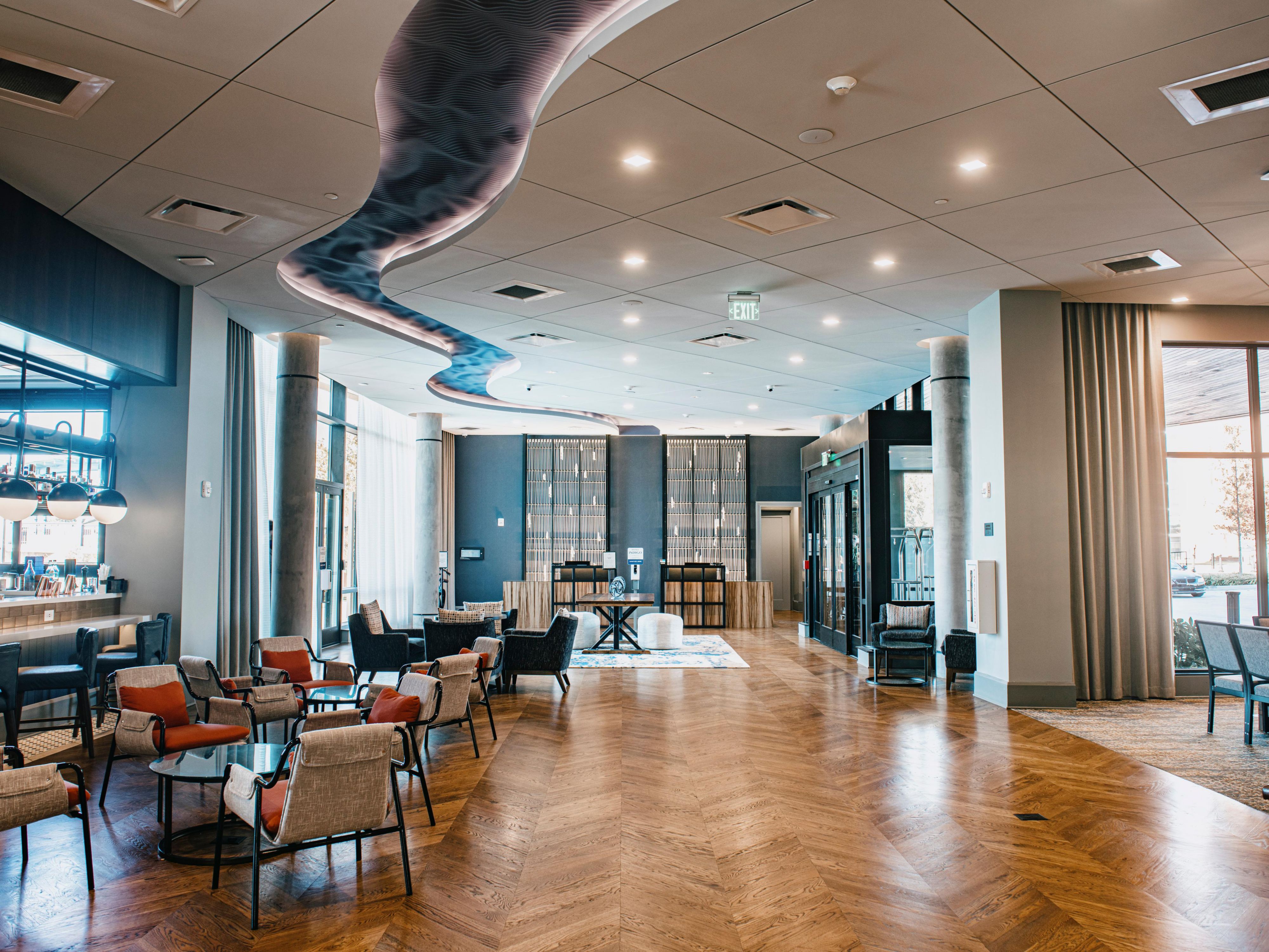 Our beautiful & spacious lobby