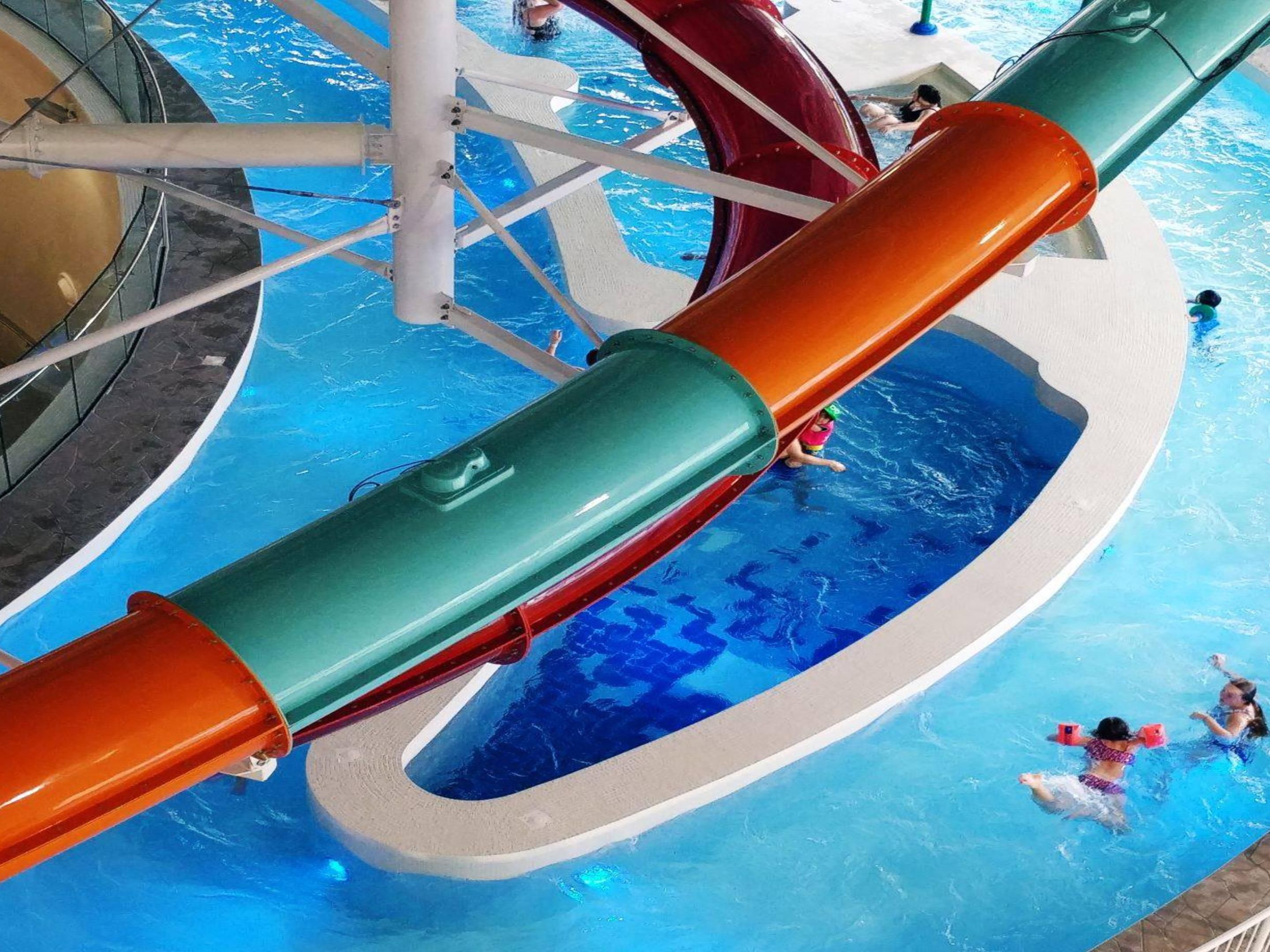 Go for a spin on The Cyclone at The Wave