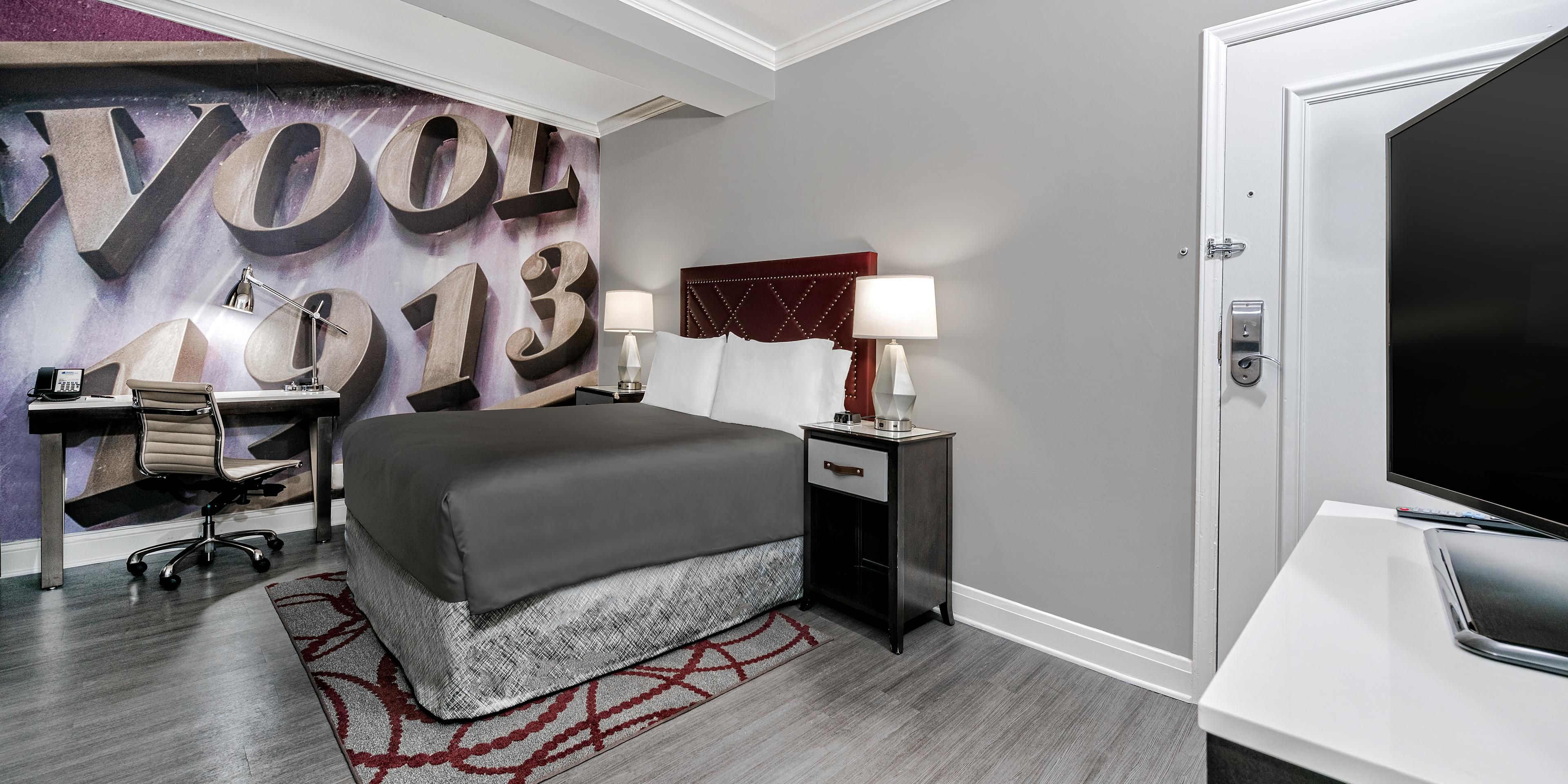 Our accessible rooms are thoughtfully designed with ADA compliance
