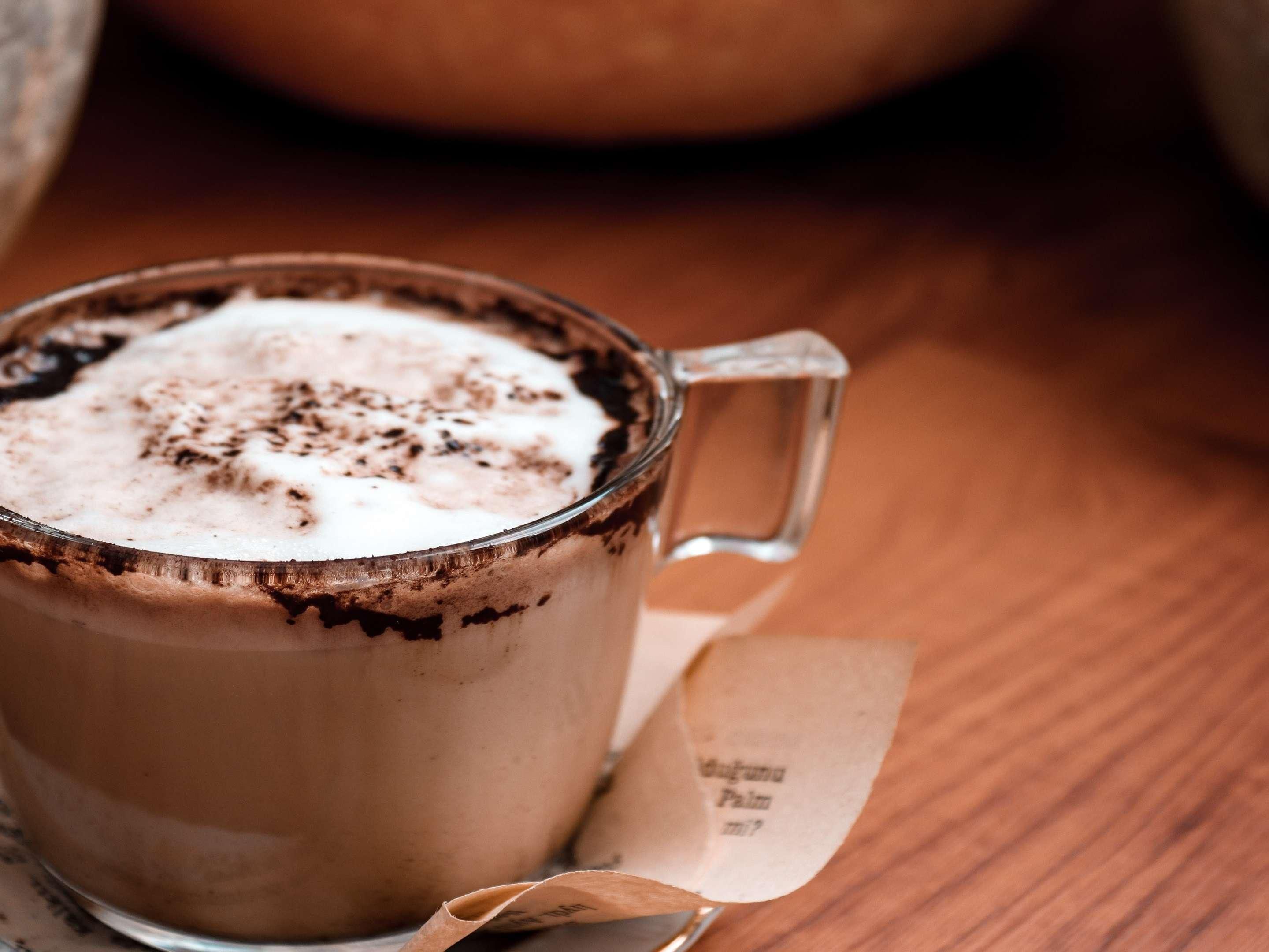 Rich, warm, and comforting – just like our hot chocolate.