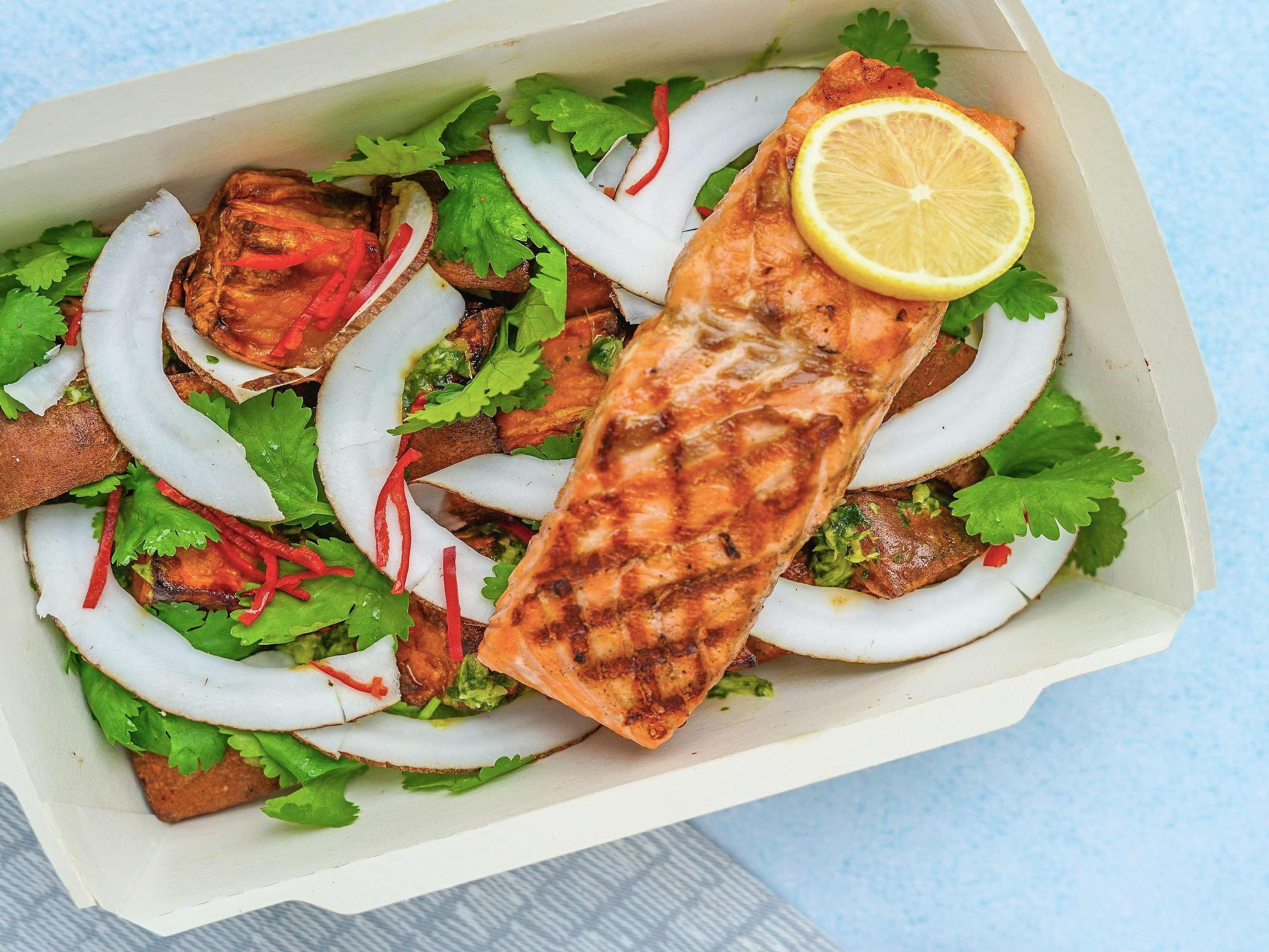 salmon salad