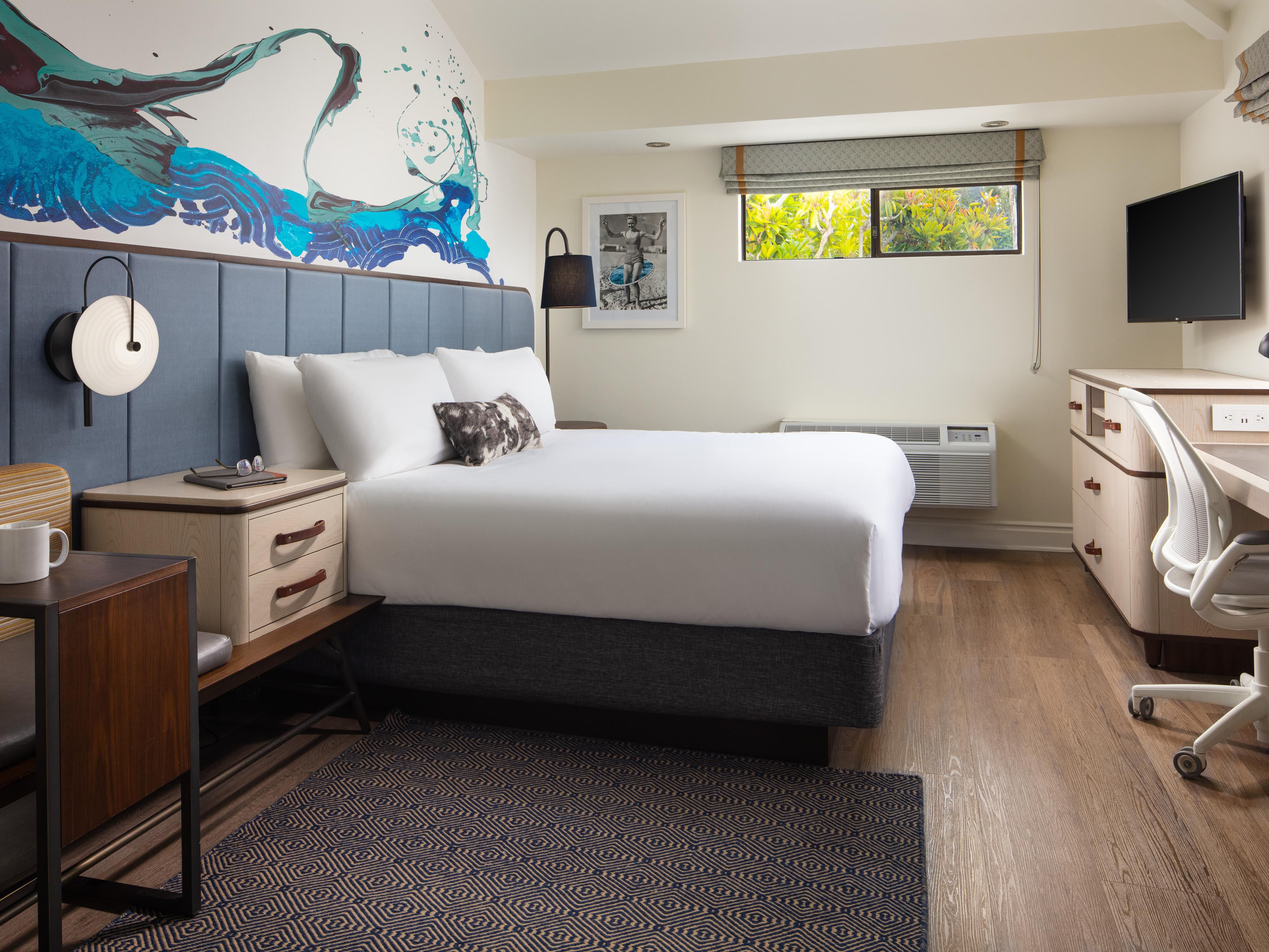 All of our guest rooms have been redesigned and renovated.