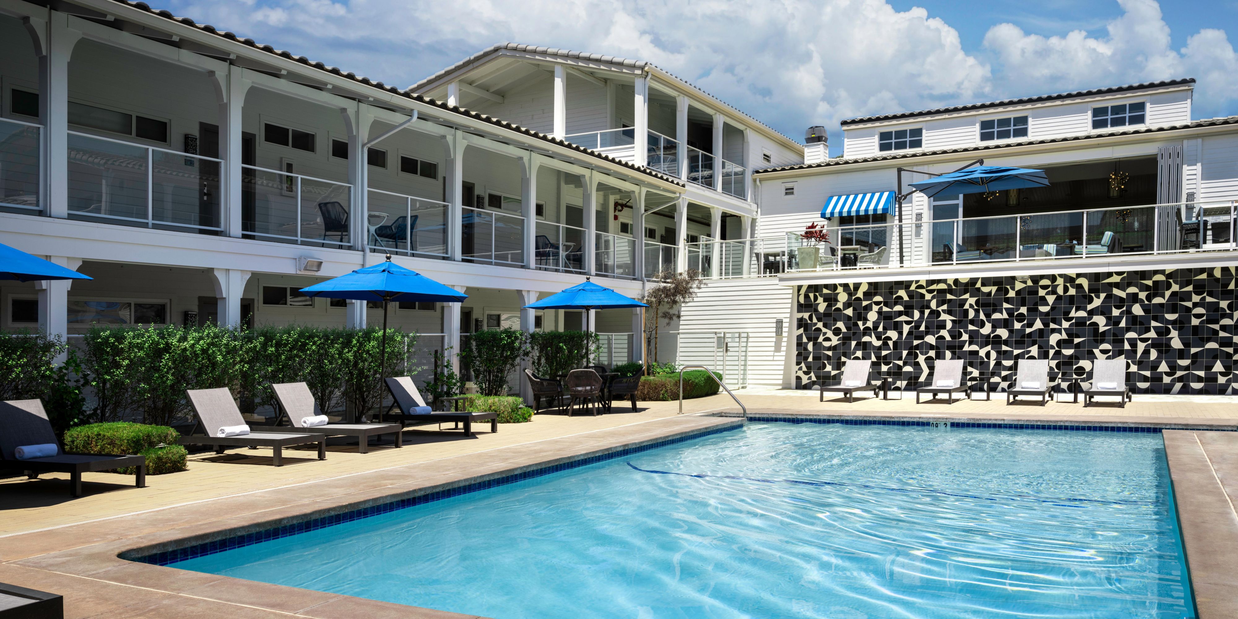 Our swimming pool is a perfect retreat for health and wellness.