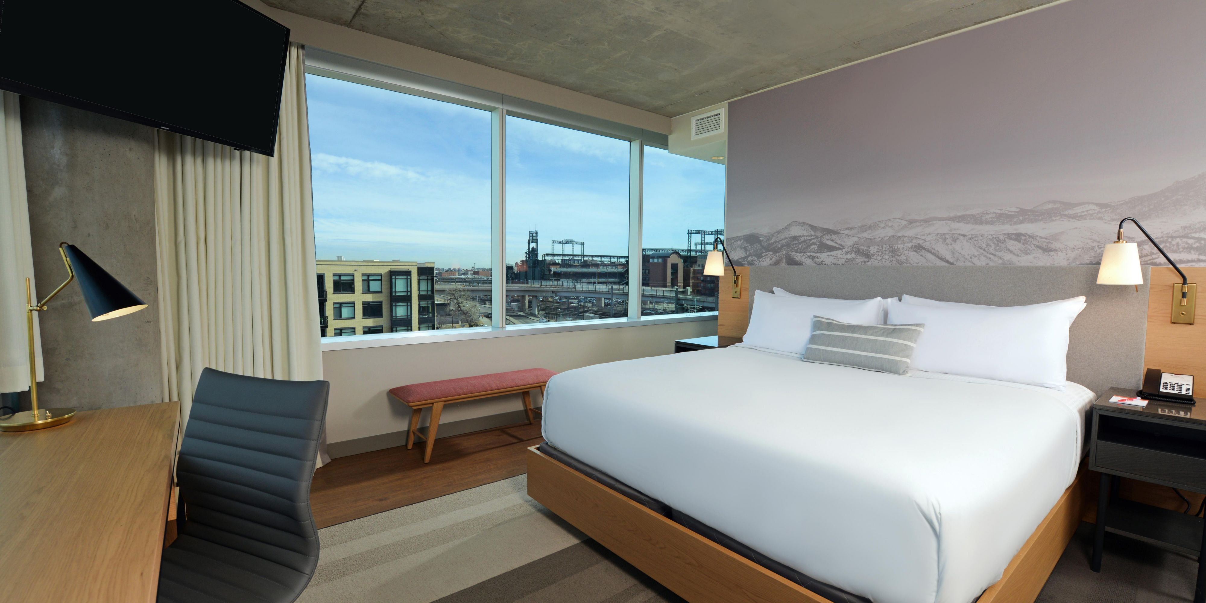 King Accommodations with City Views 