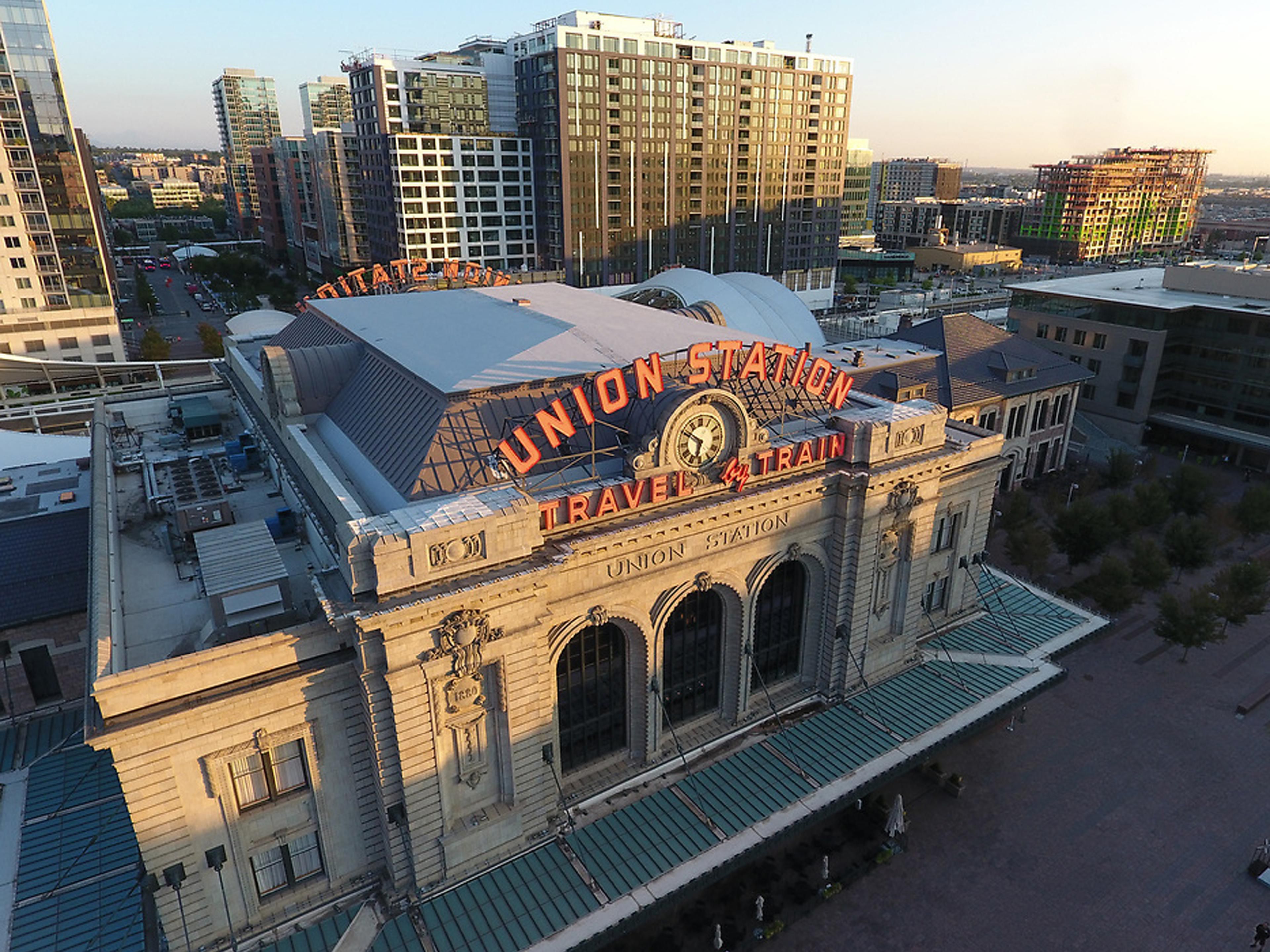 Denver's oldest neighborhood lower downtown or LoDo is home to lively restaurants local boutiques and trendy bars. Situated near Denver's Union Station, Hotel Indigo Denver Downtown is in the heart of the Mile High City and within walking distance of businesses and destinations like Davita VF Corp Amazon Coors Field Denver Art Museum.