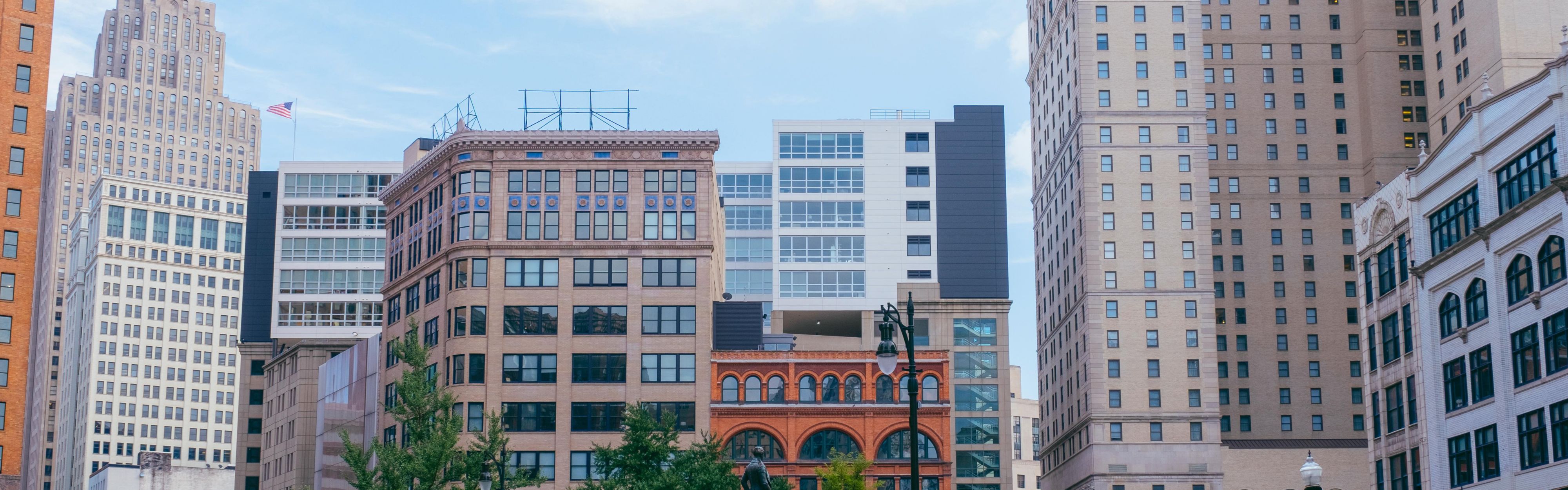 buildings in Detroit