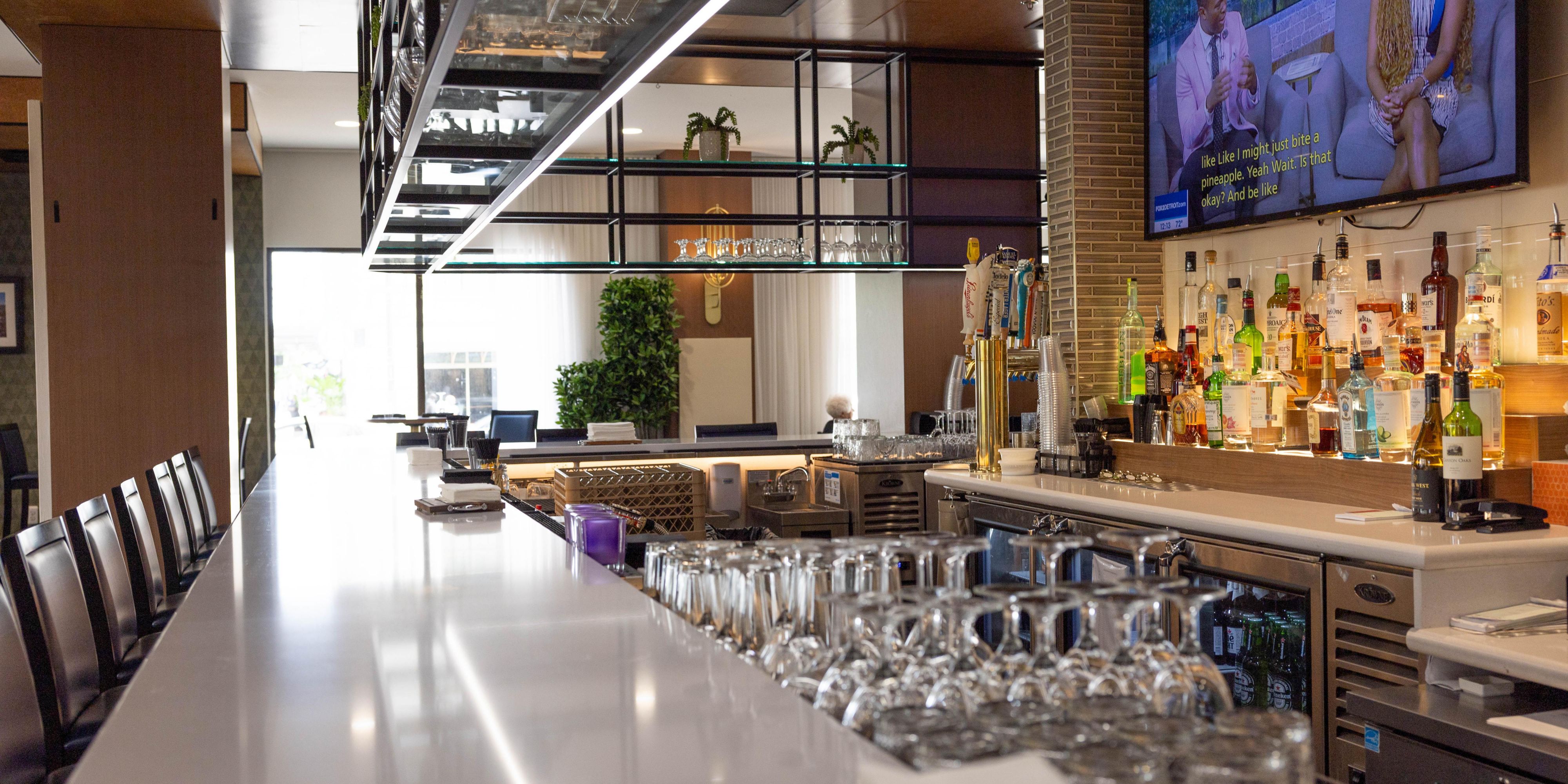 Enjoy a comfortable and friendly atmosphere at our bar.