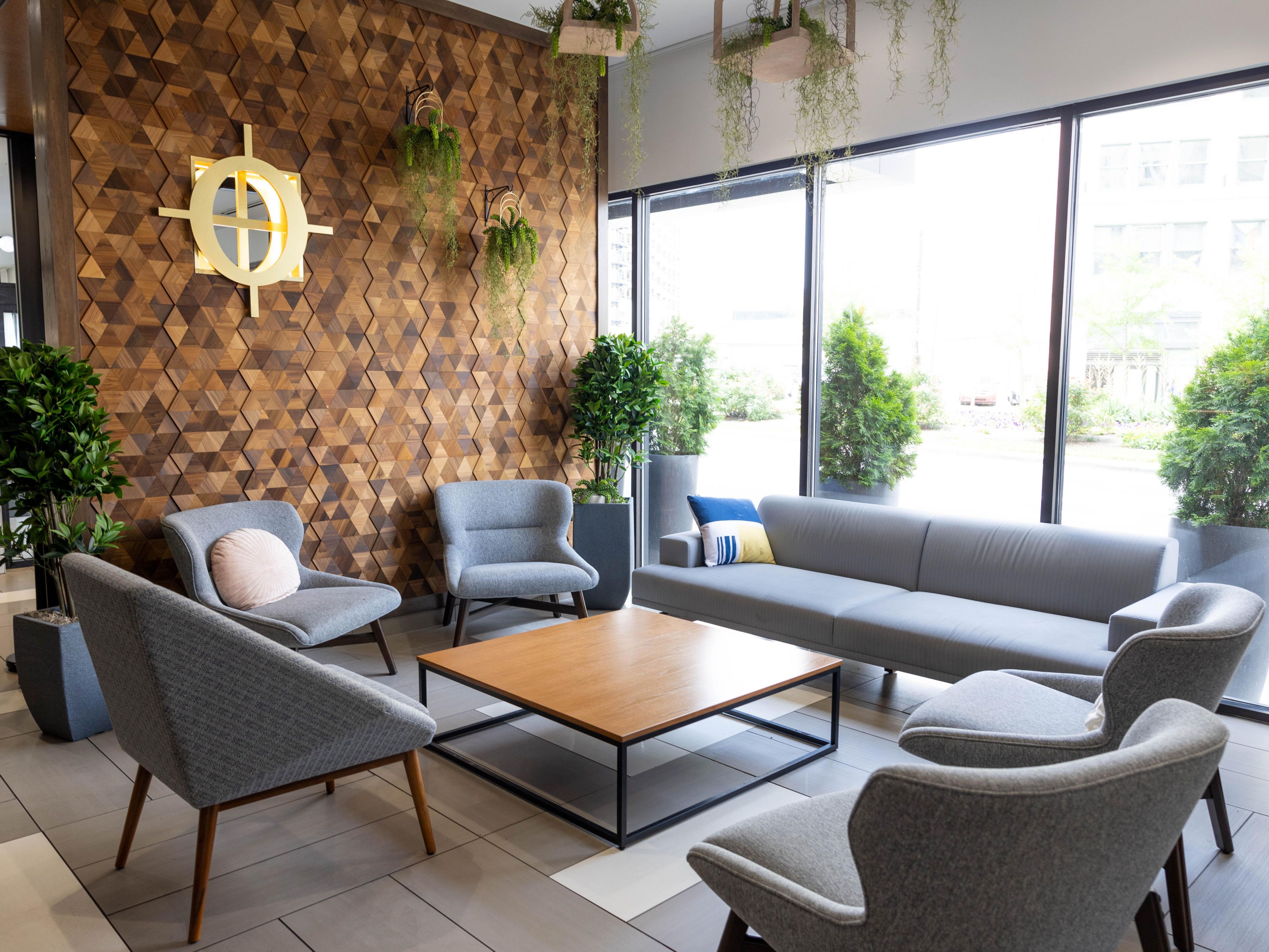 Enjoy a drink in our comfortable bar lounge area.