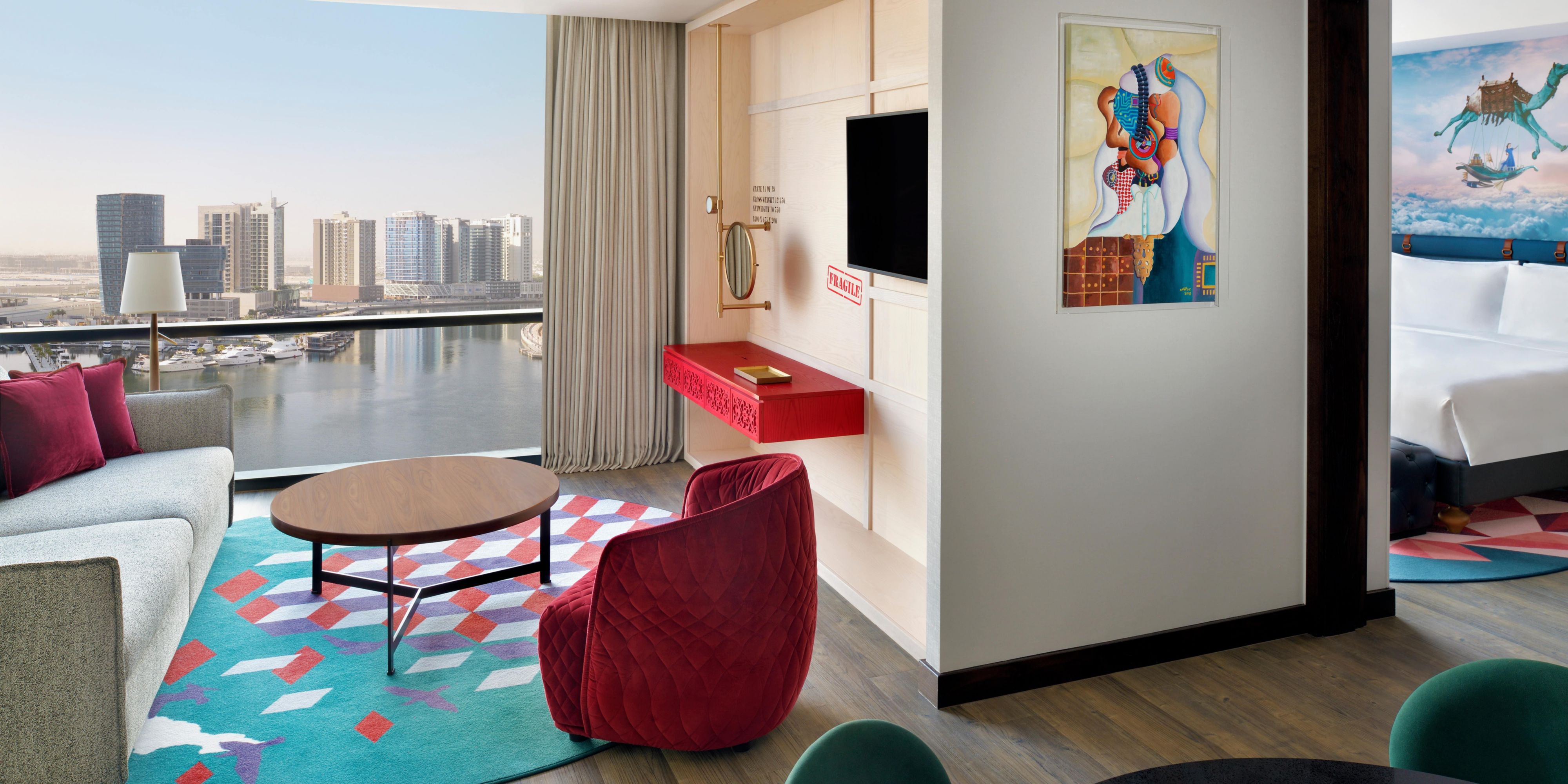 Design suite room at Hotel Indigo Dubai Downtown