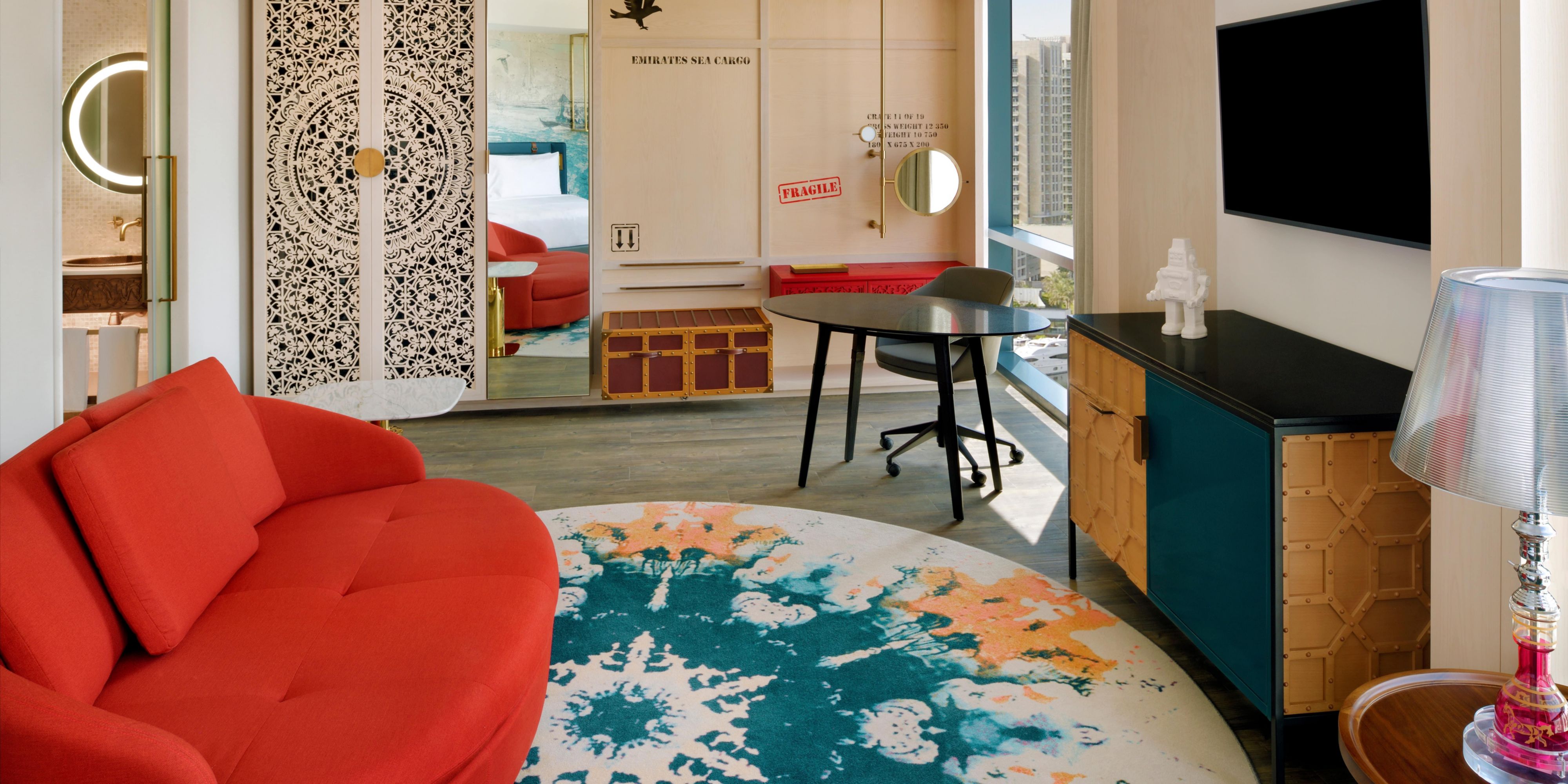 Junior suite room at Hotel Indigo Dubai Downtown