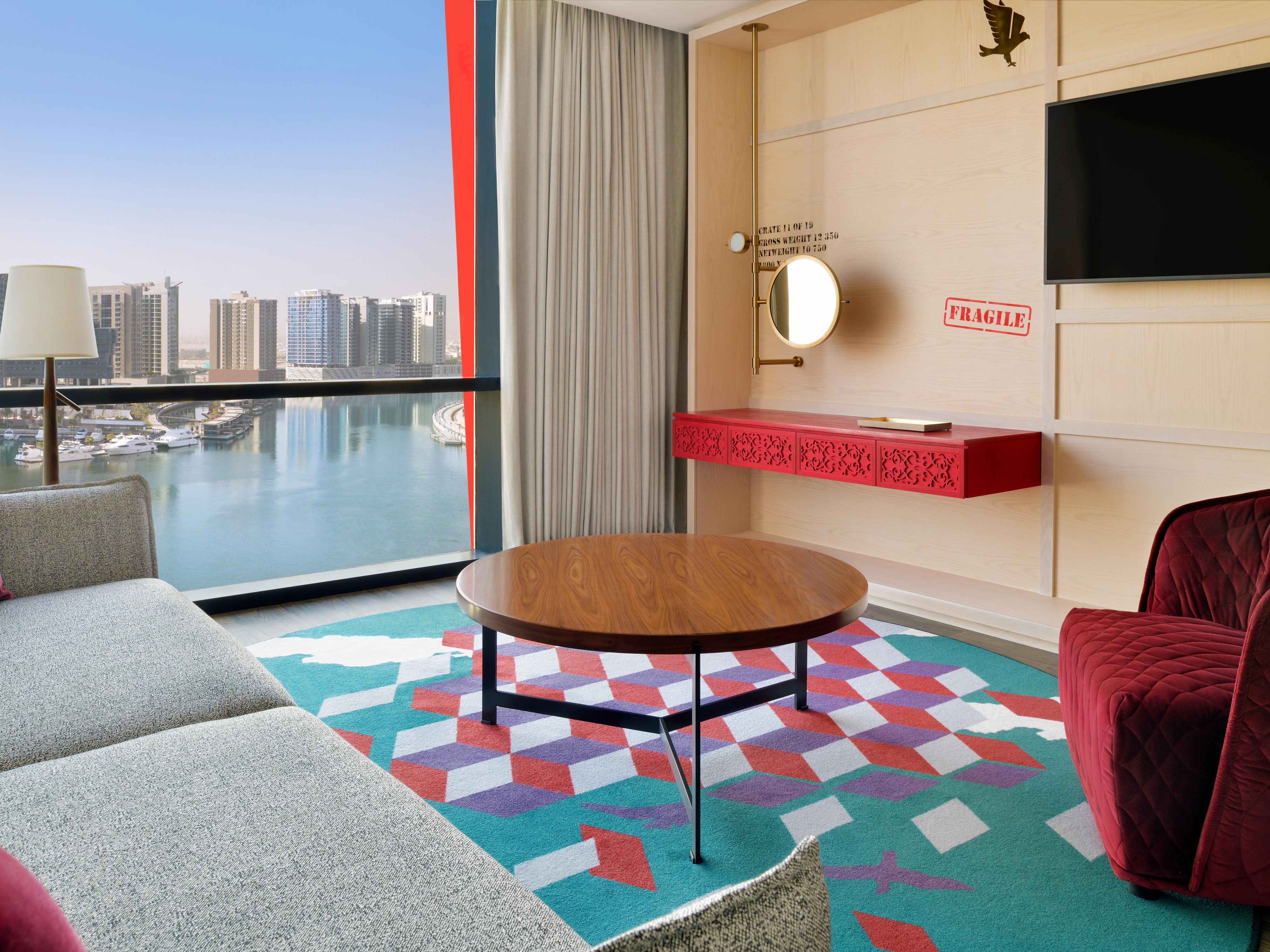 Showcasing the vibrancy of traditional culture with a contemporary twist, every detail has been thoughtfully designed, from mother-of-pearl inlaid bathrooms echoing the industry that made the Creek famous, to contemporary installations from local artists that up-end the clichés.