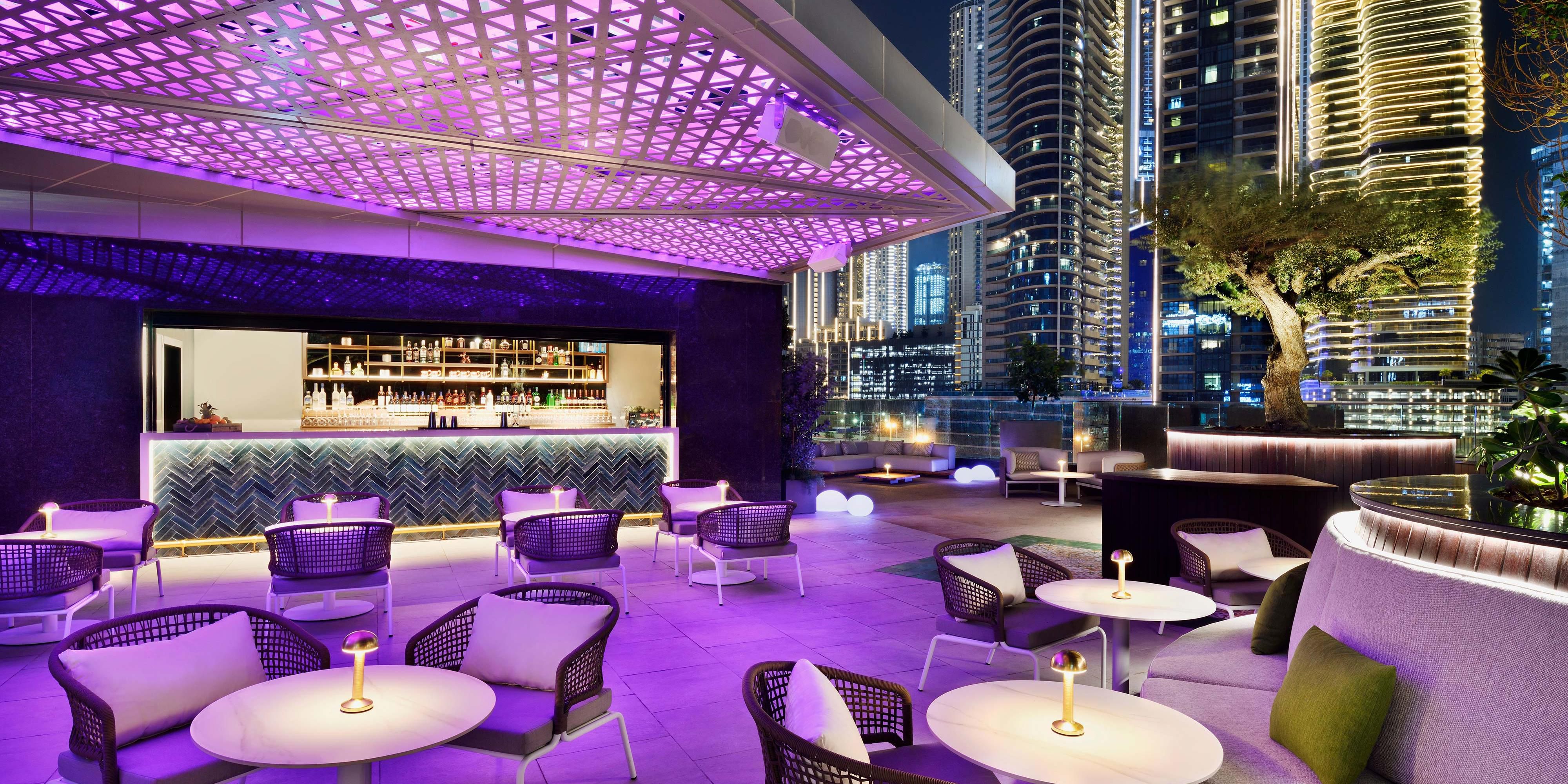 Orange Feels Bar at the Hotel Indigo Dubai Downtown