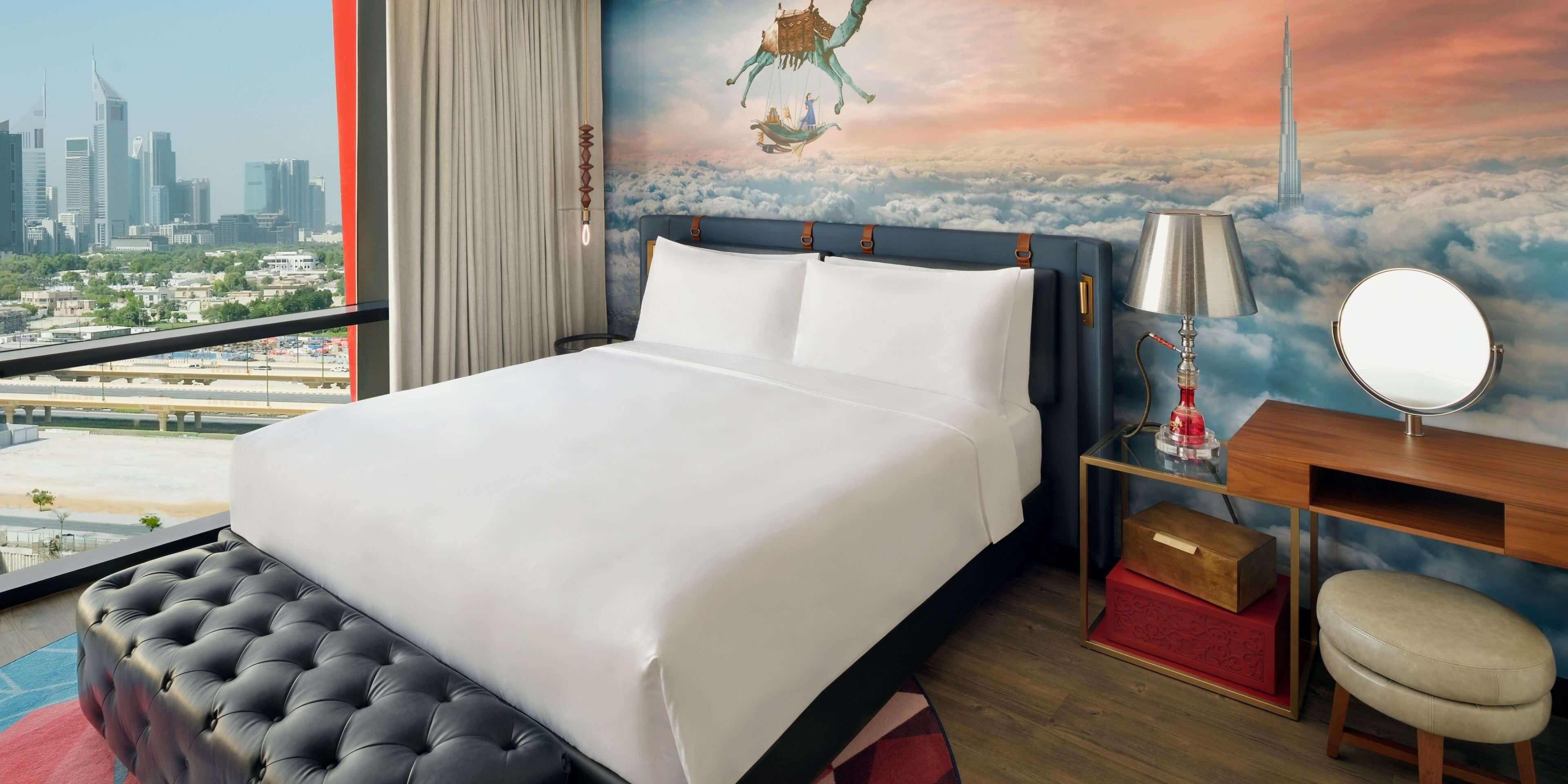 Amazing view of Dubai from your room at Hotel Indigo Dubai