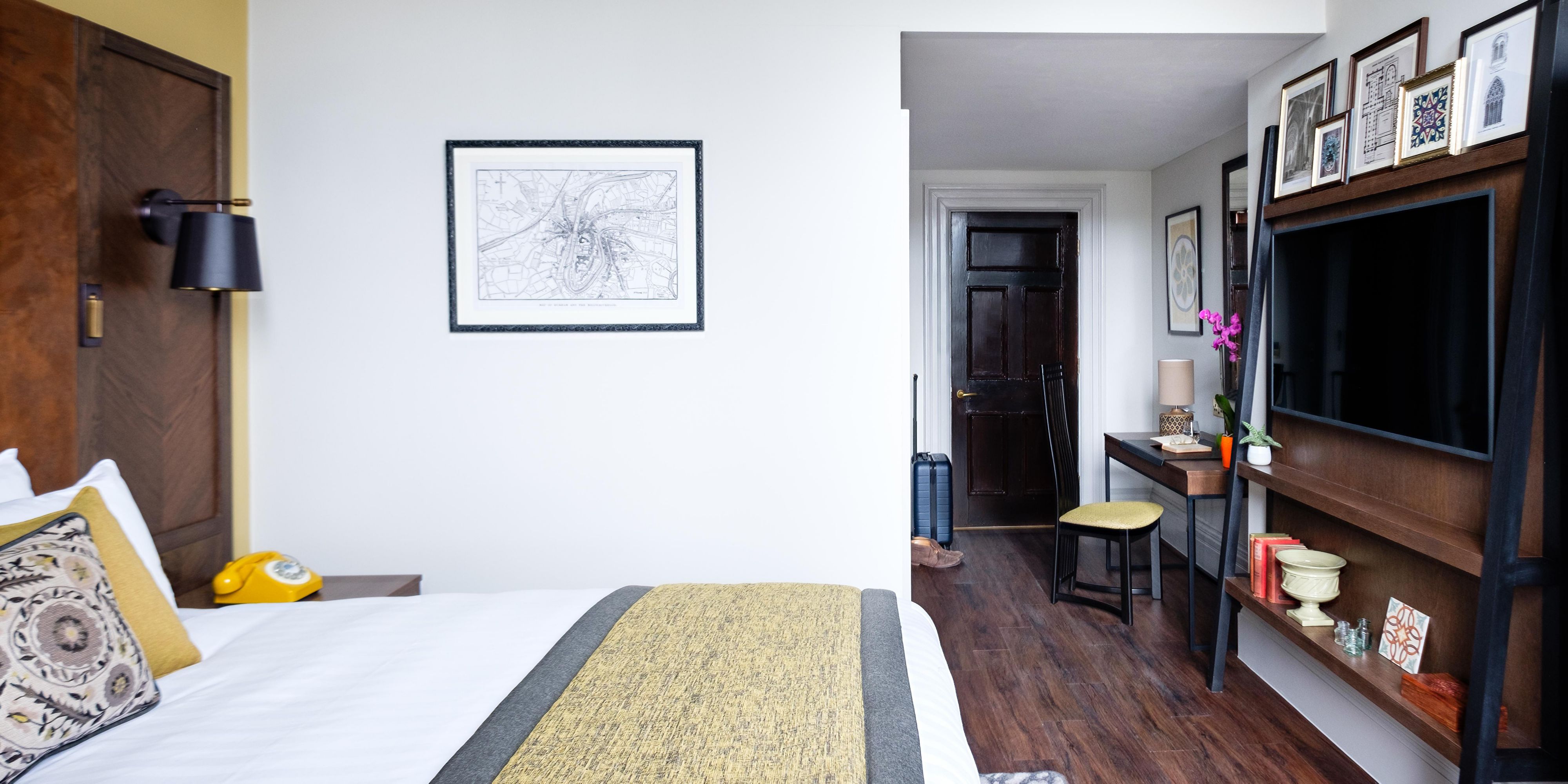 Cathedral styled rooms with an even better view