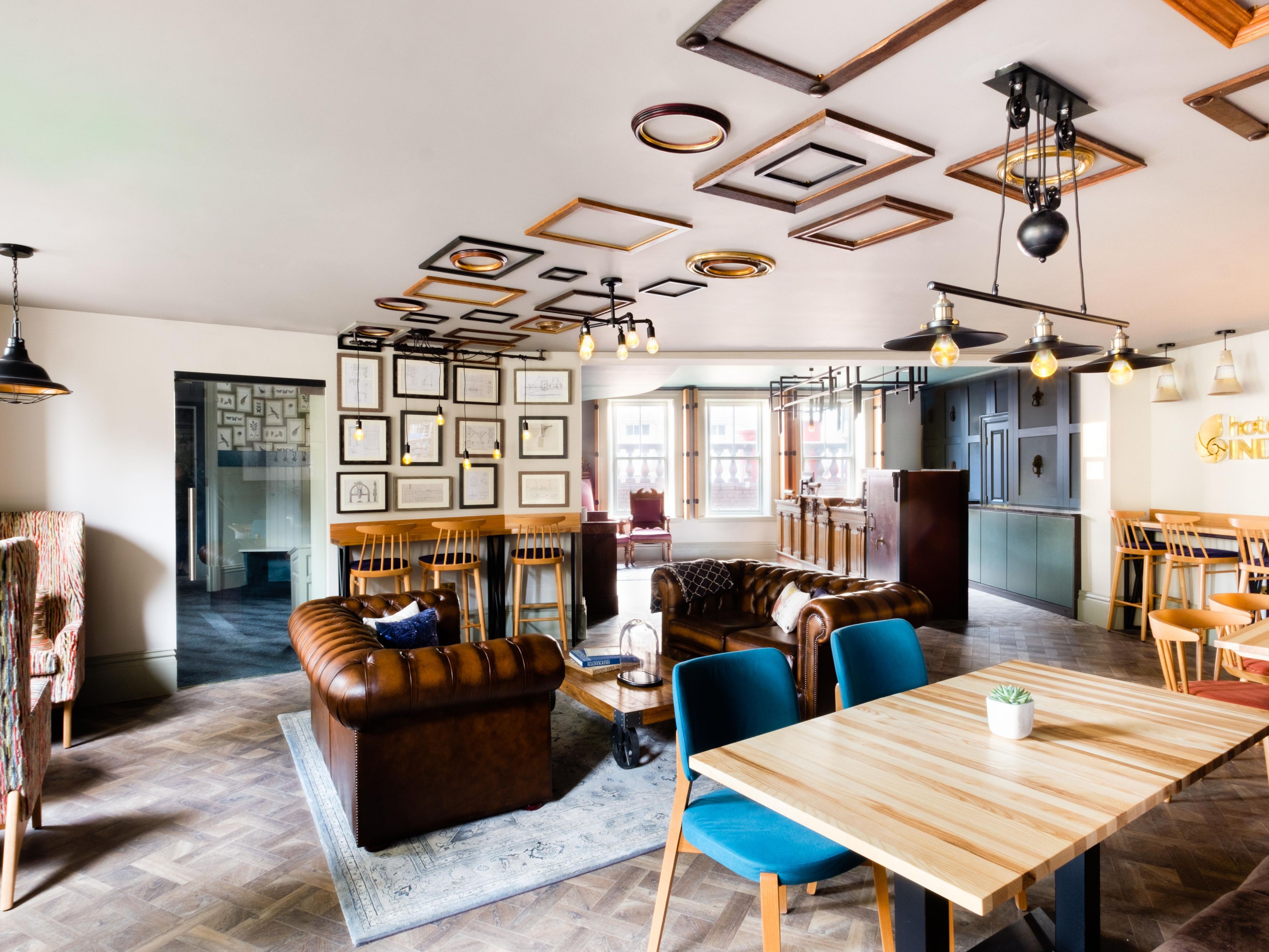 Grab a coffee and unwind in our hotel lounge