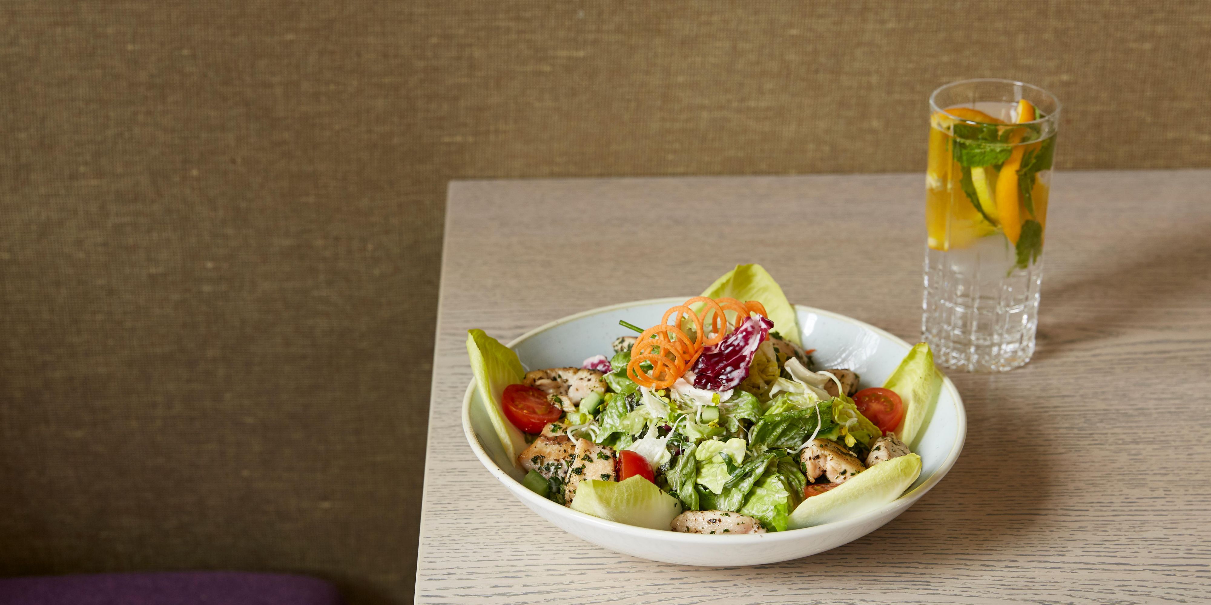 A crunchy Caesar salad at Hotel Indigo Dusseldorf - Victoriaplatz.