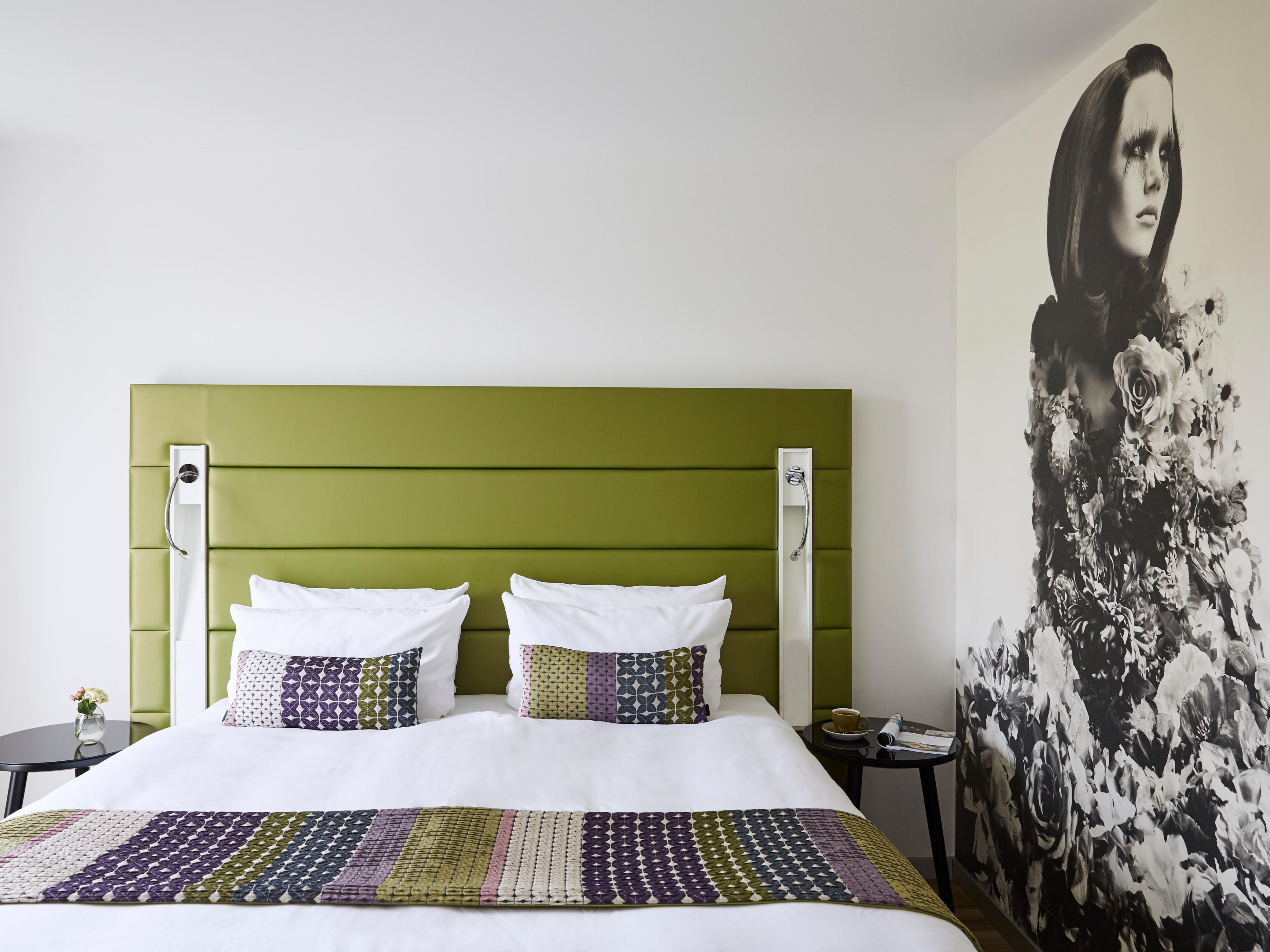 A chic standard room at Hotel Indigo Dusseldorf - Victoriaplatz.