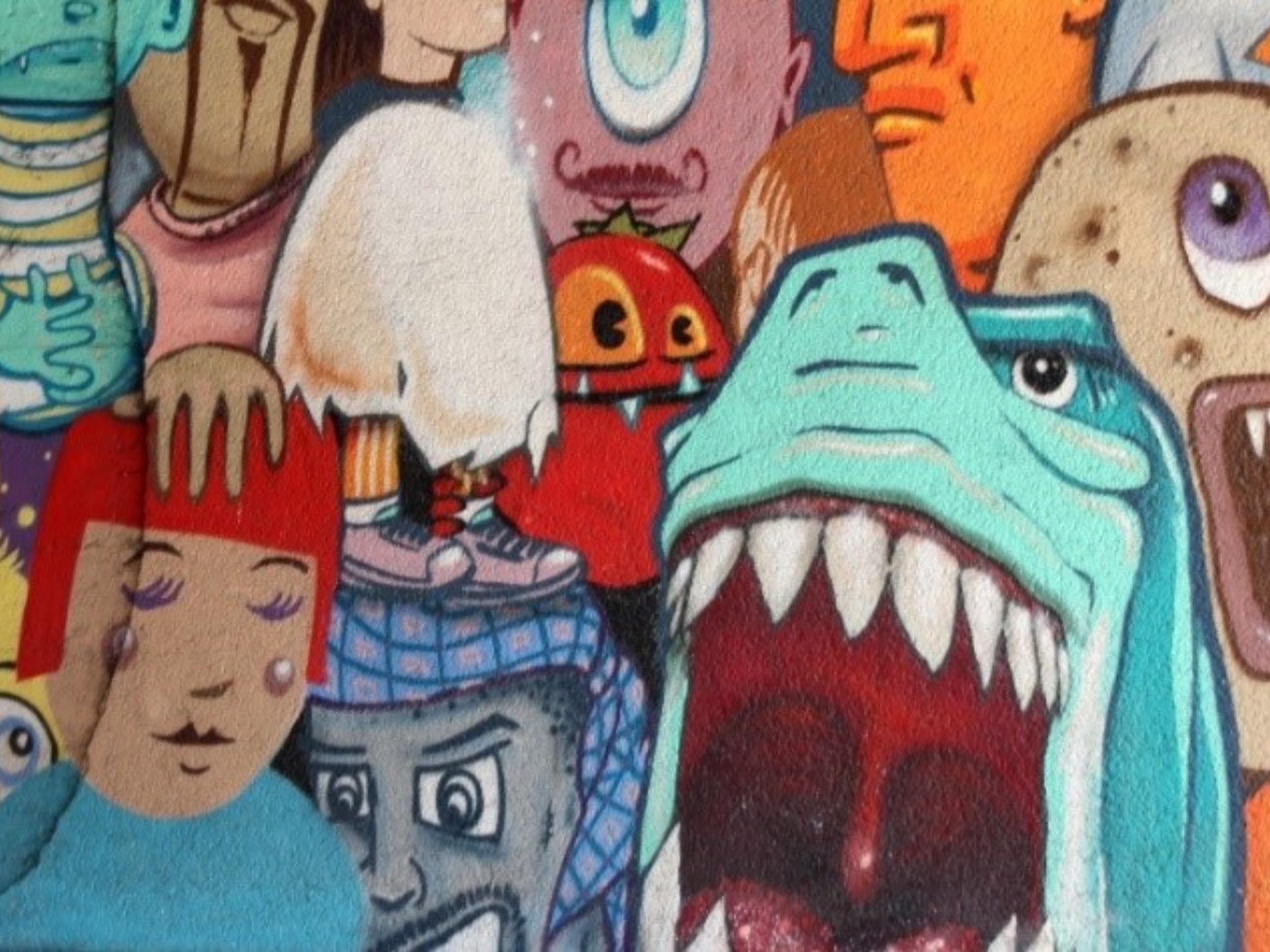 Urban Art Künstler verbinden klassische Kunstrichtungen mit Pop, Punk, Grafitti oder Street Art und reflektieren die Gedanken und Stimmungen der heutigen Zeit.