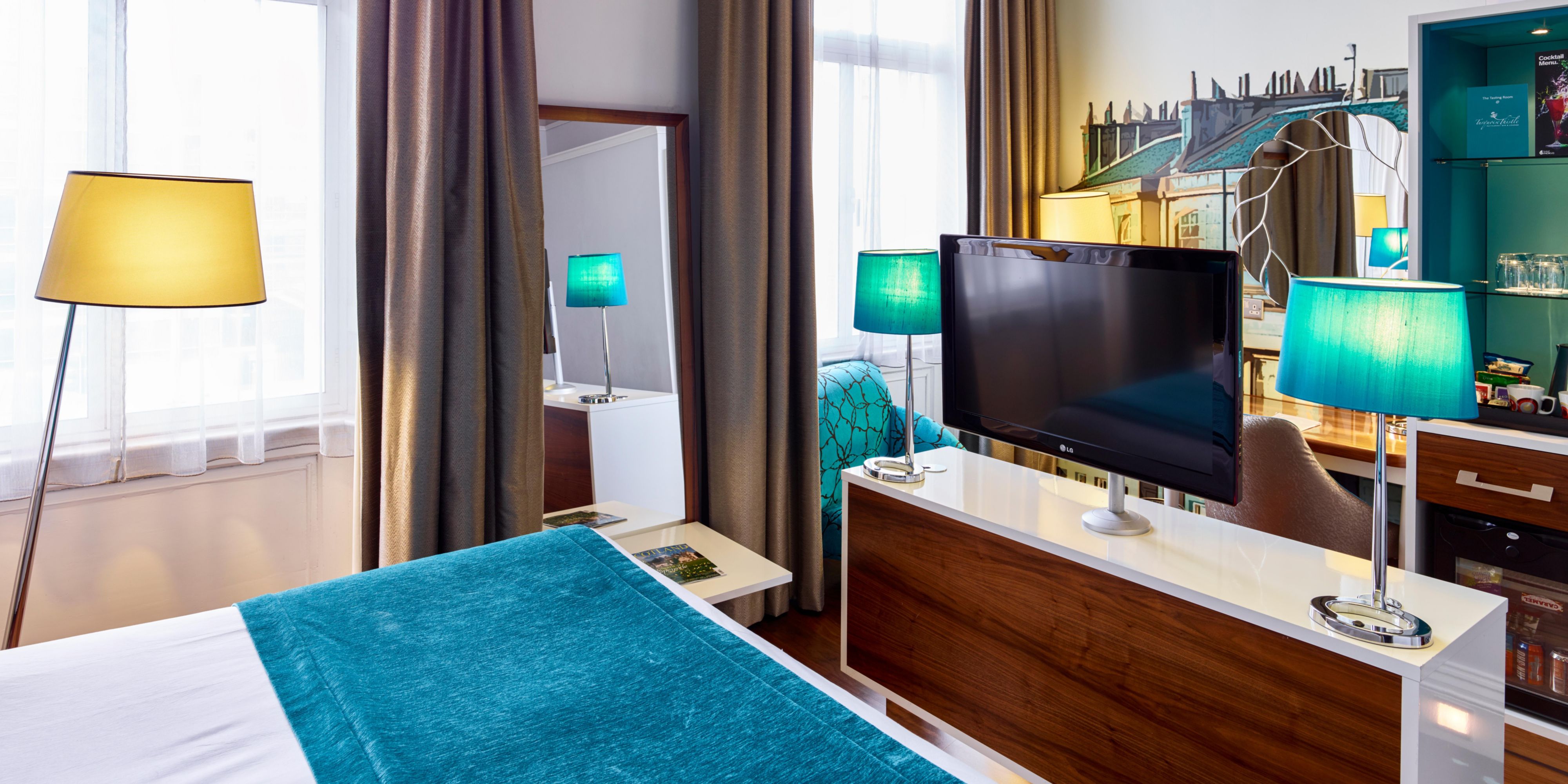 Standard Rooms come complete with a 32” Smart TV and free WiFi