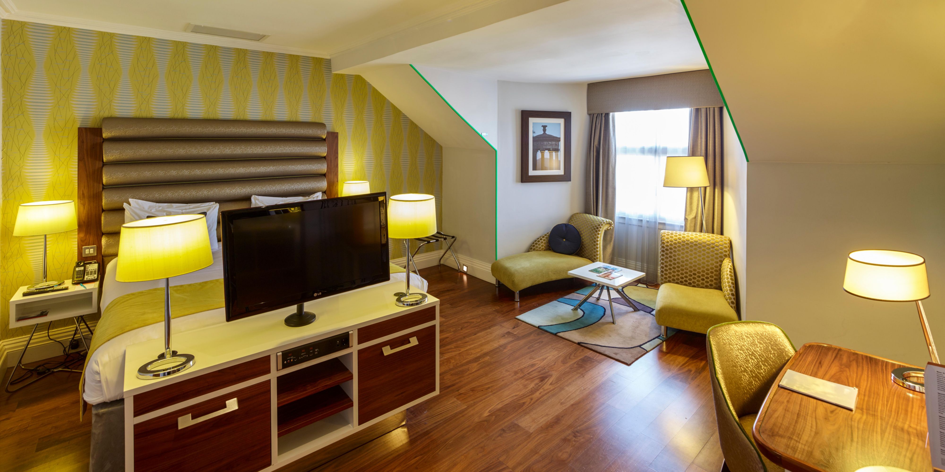 King Bed Premium Rooms | Spacious with room to relax and work 