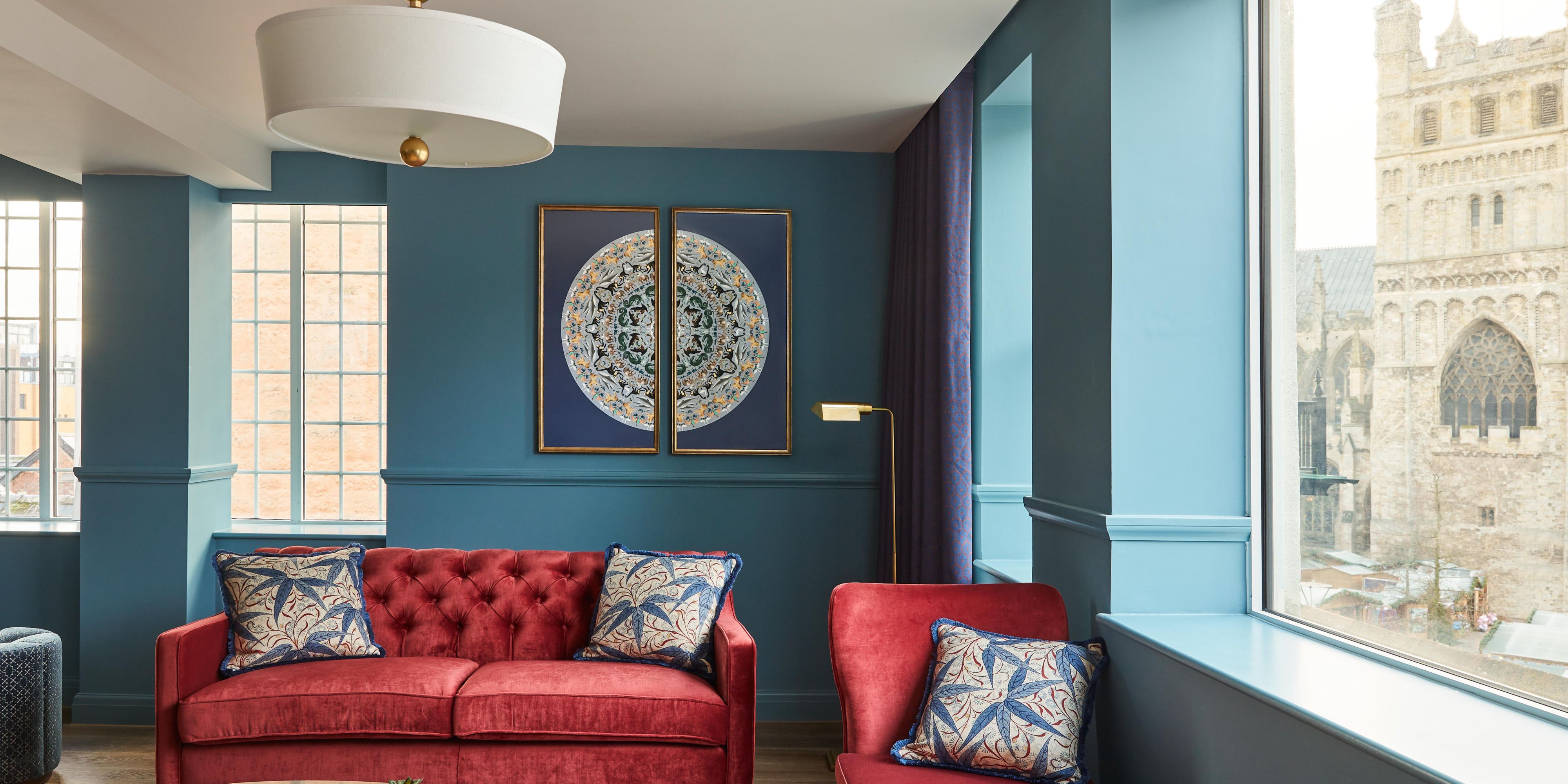 Suite with additional living area
