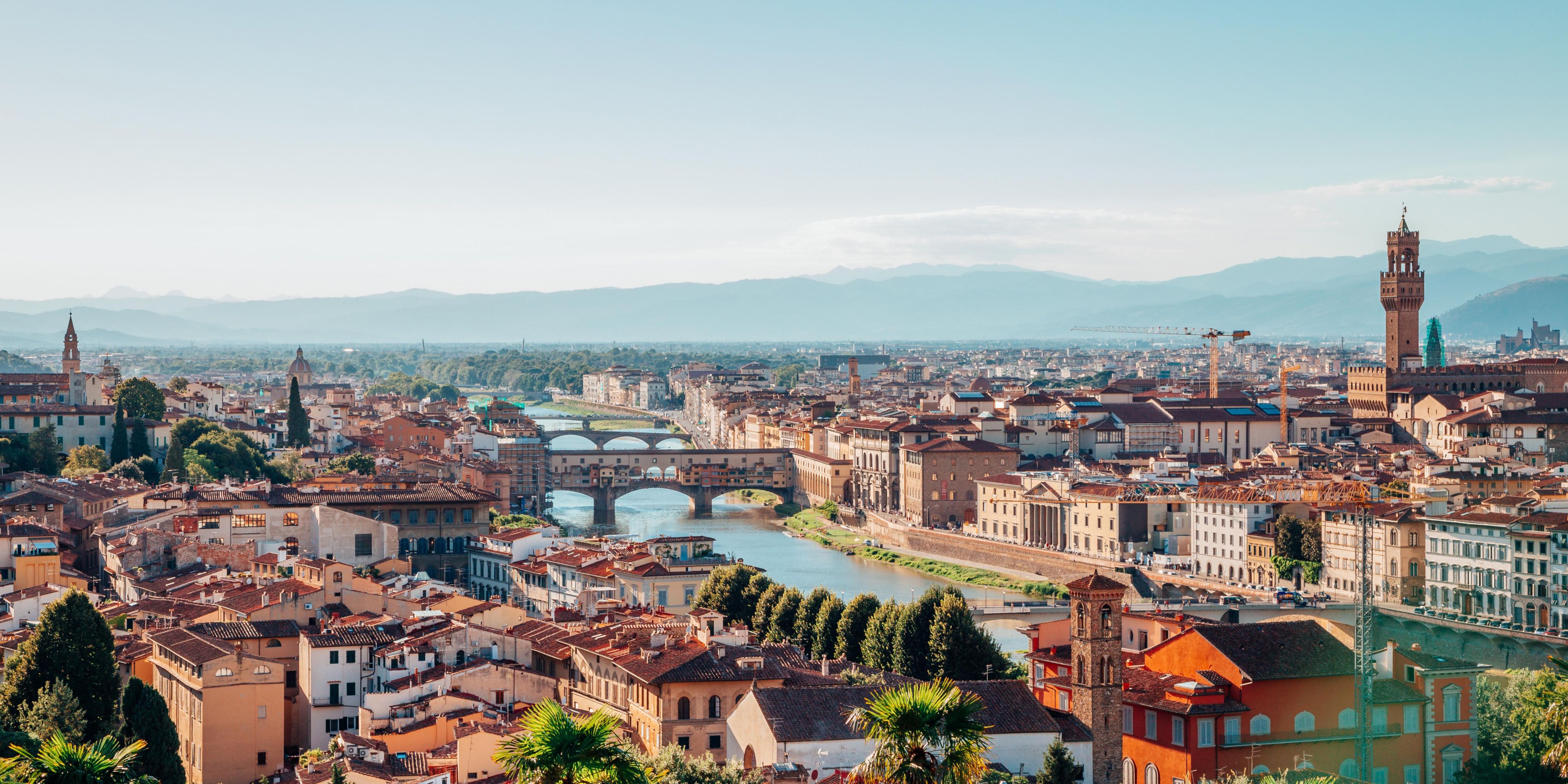 View over Florence from Piazzale Michelangelo.