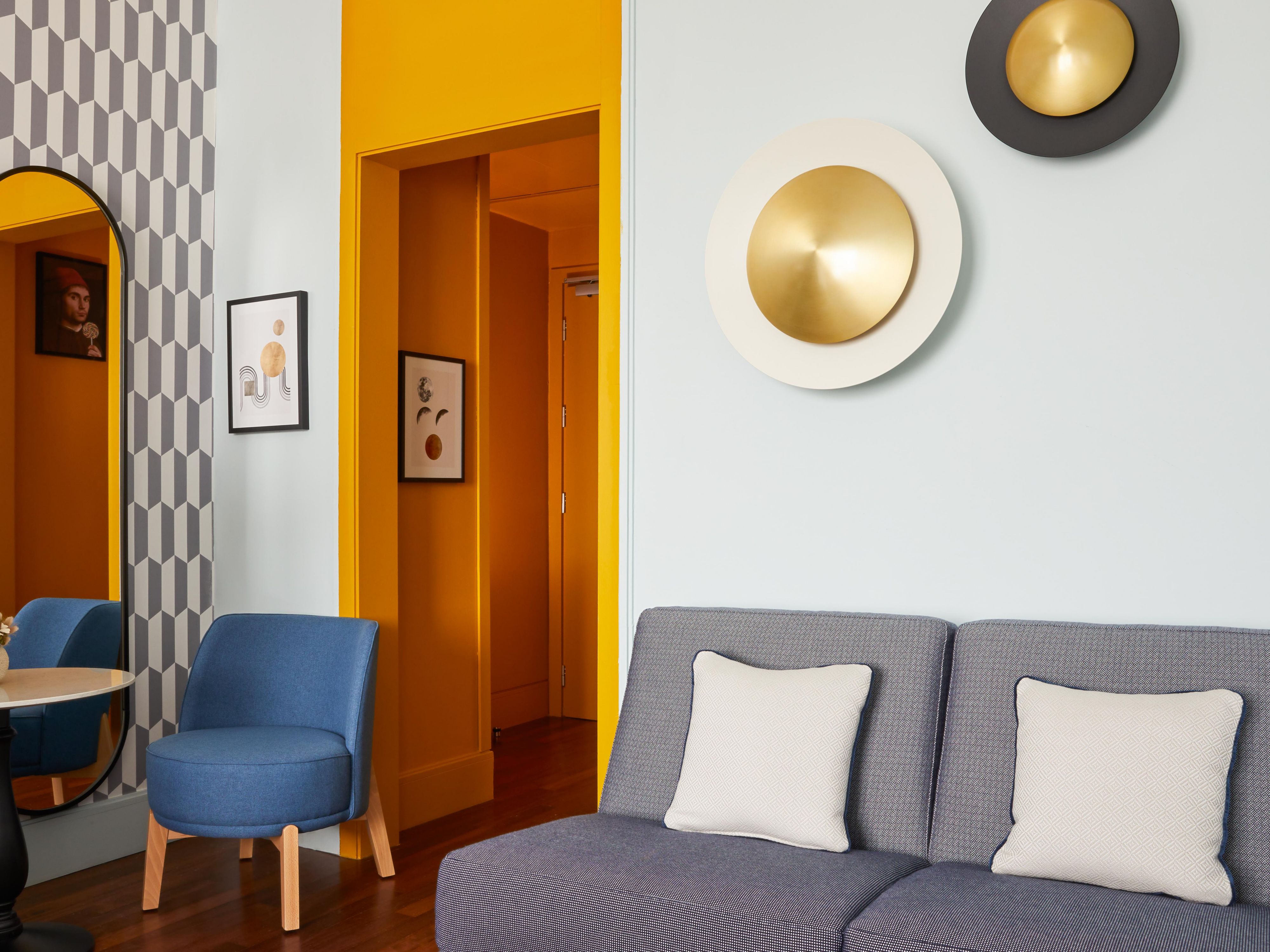 Discover our cosy living areas where every detail adds character