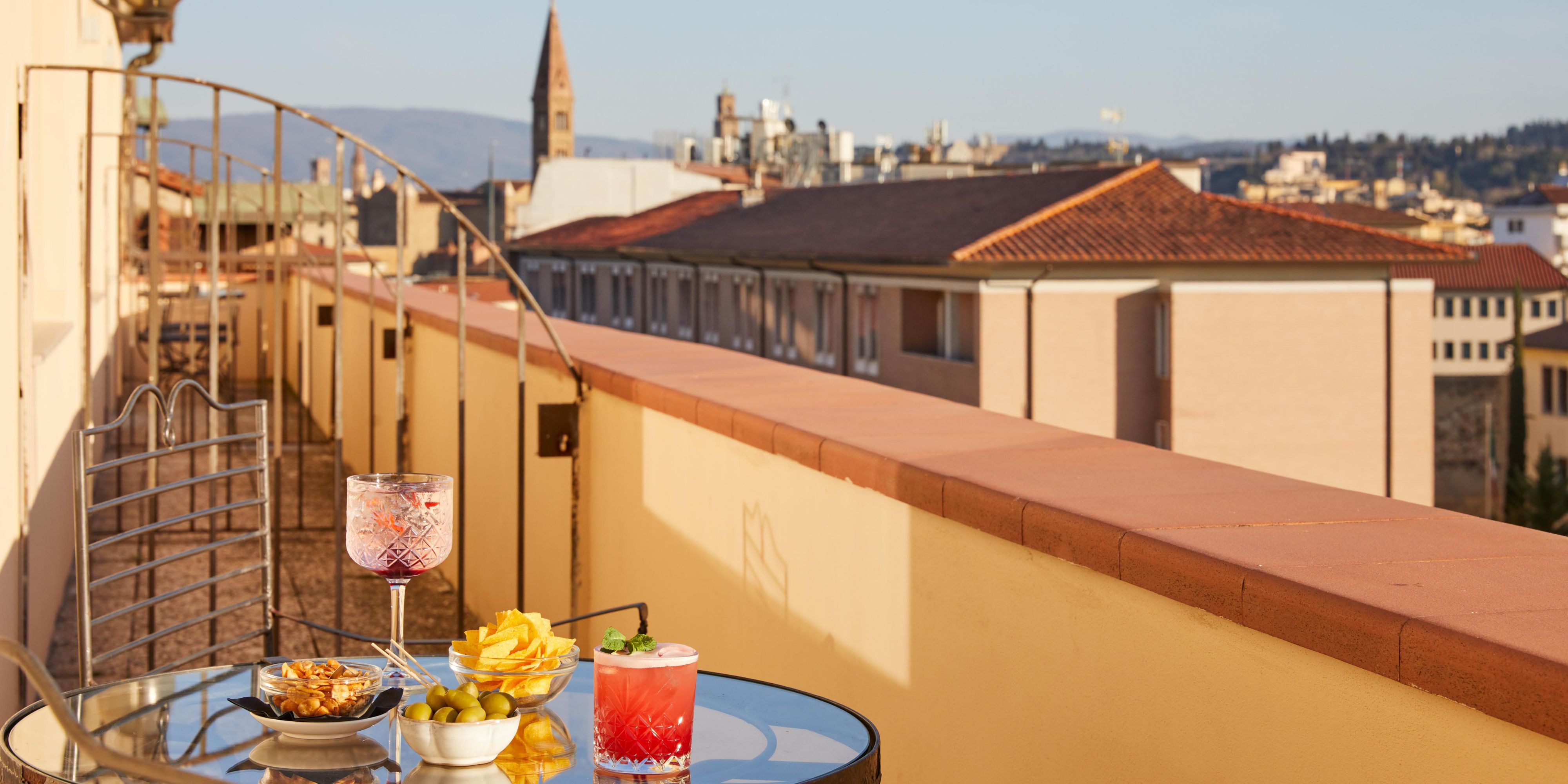 Soak in the vibrant feel of Florence from your private balcony.