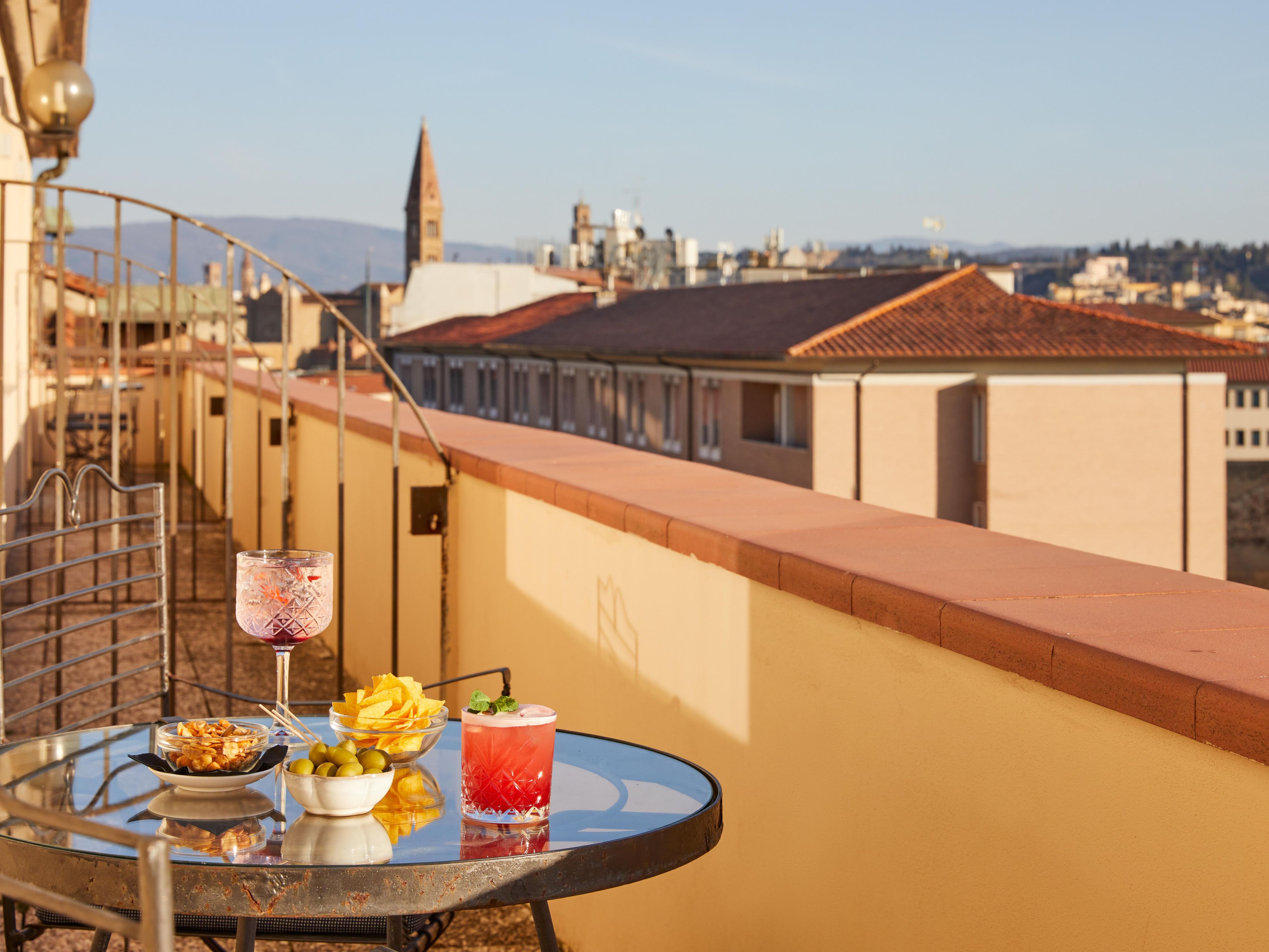 Soak in the vibrant feel of Florence from your private balcony.