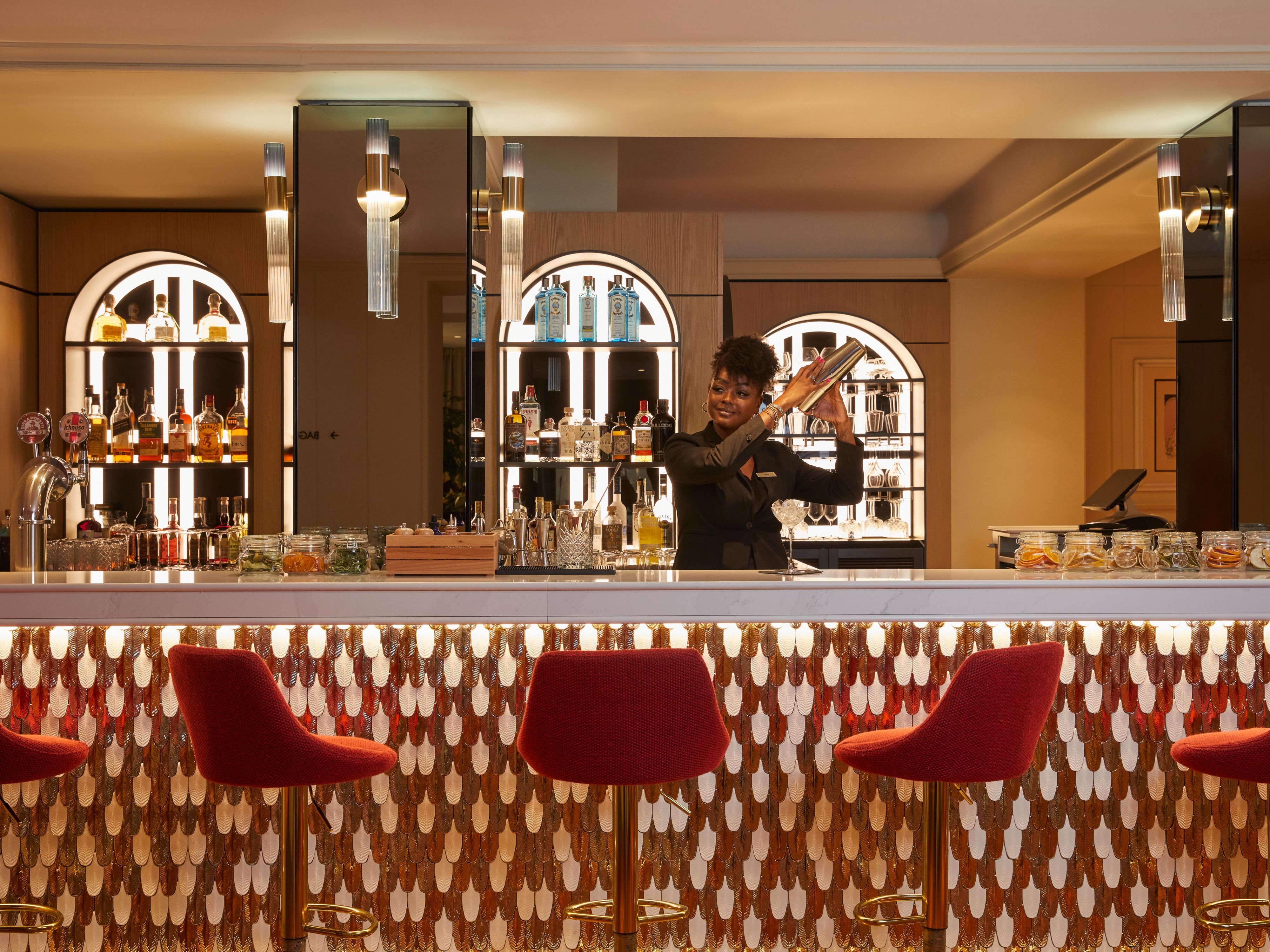 Sip and savour a signature cocktail or fine wine at Binomio.