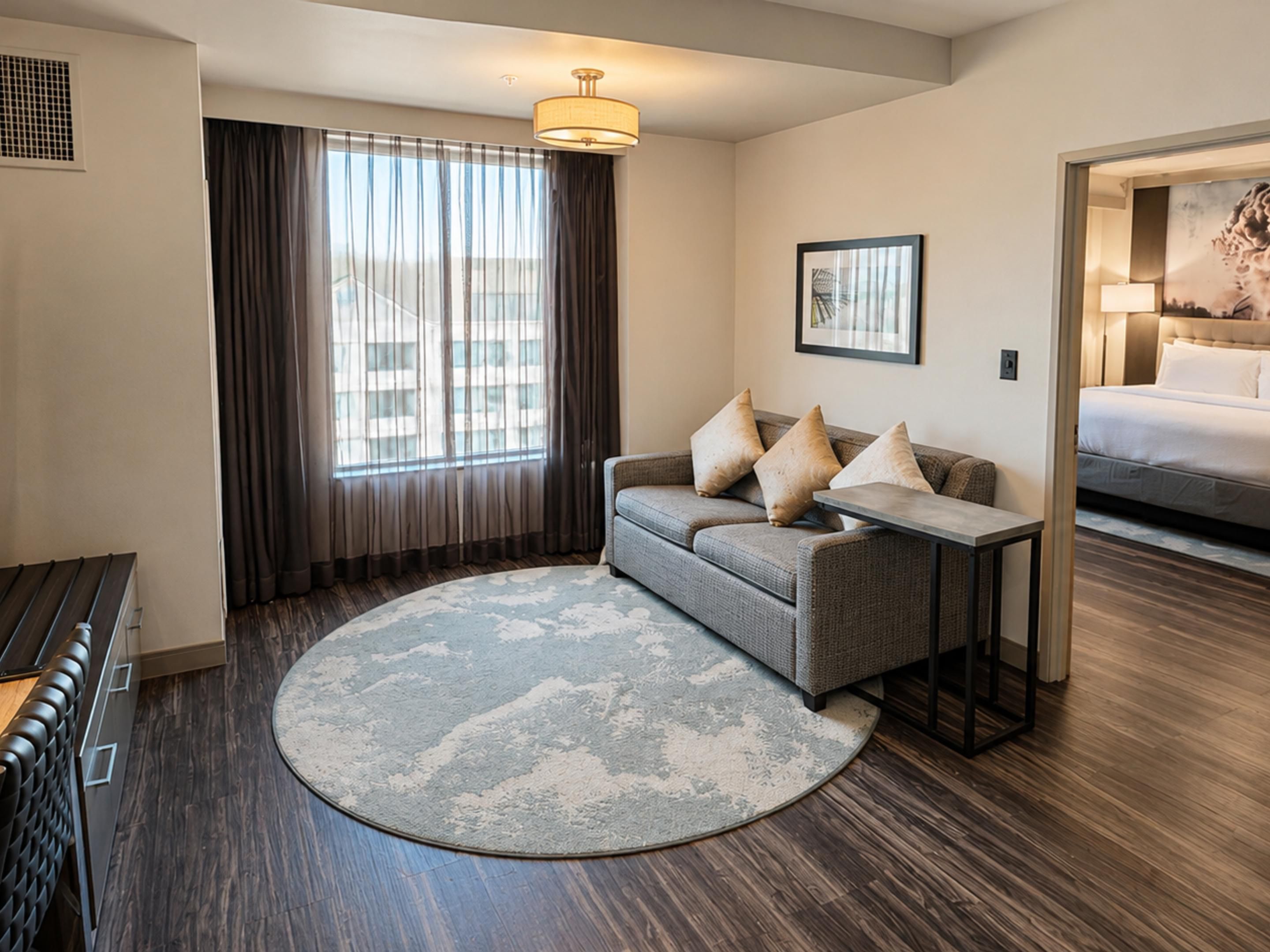 More room to relax—our suites offer space and style.