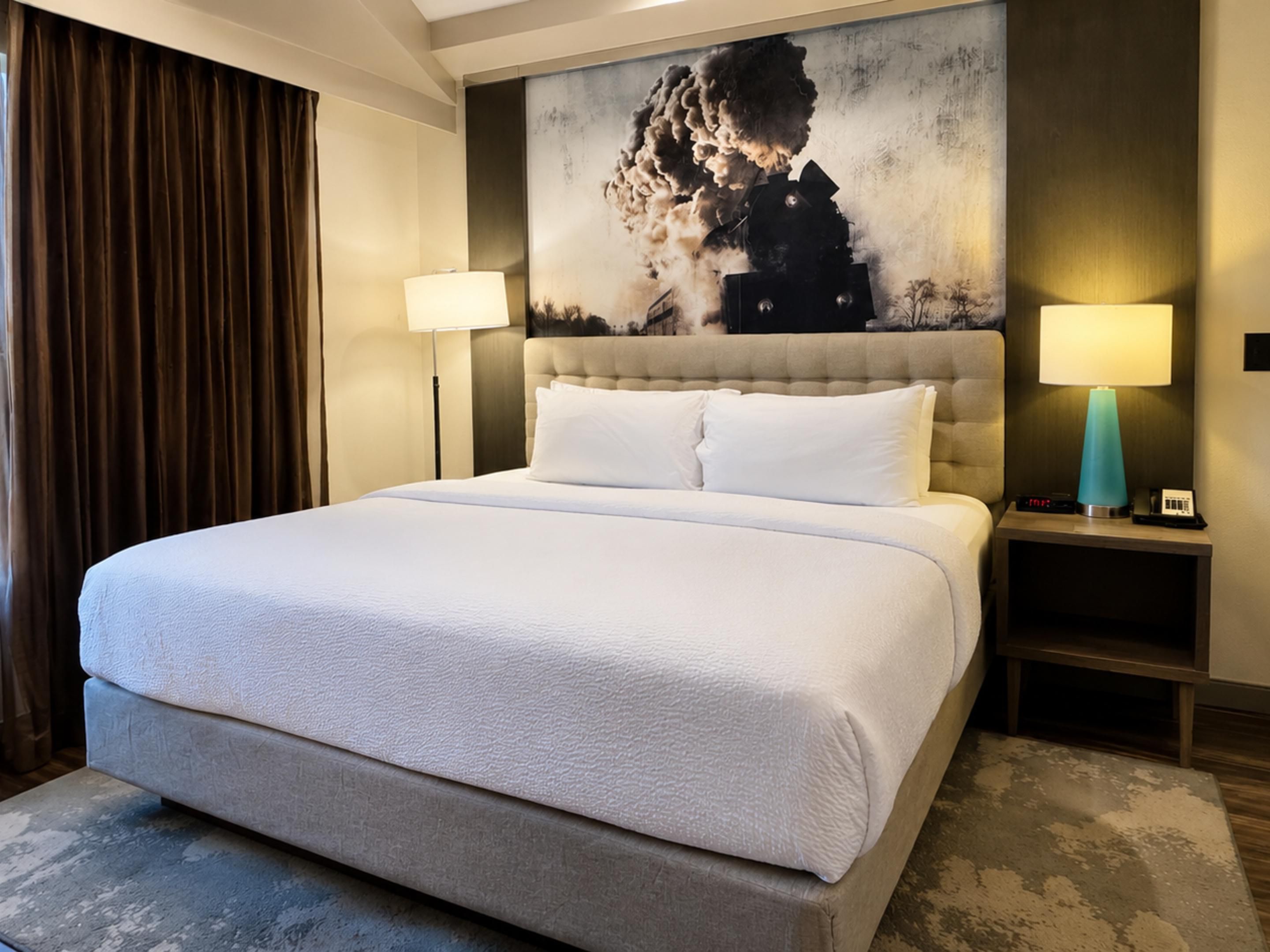 More room to relax—our suites offer space and style.