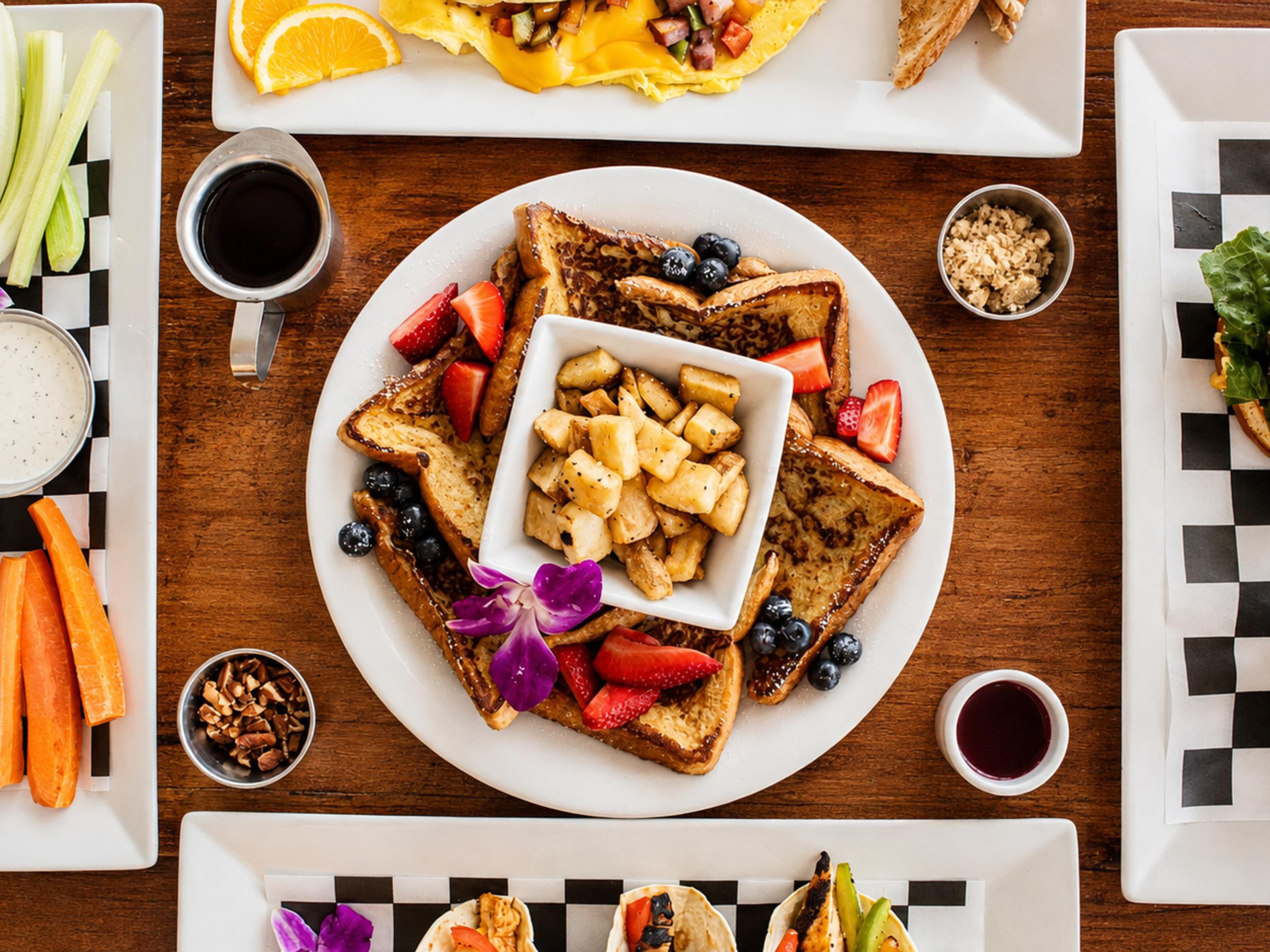A flavorful selection from Parlour Social Lounge