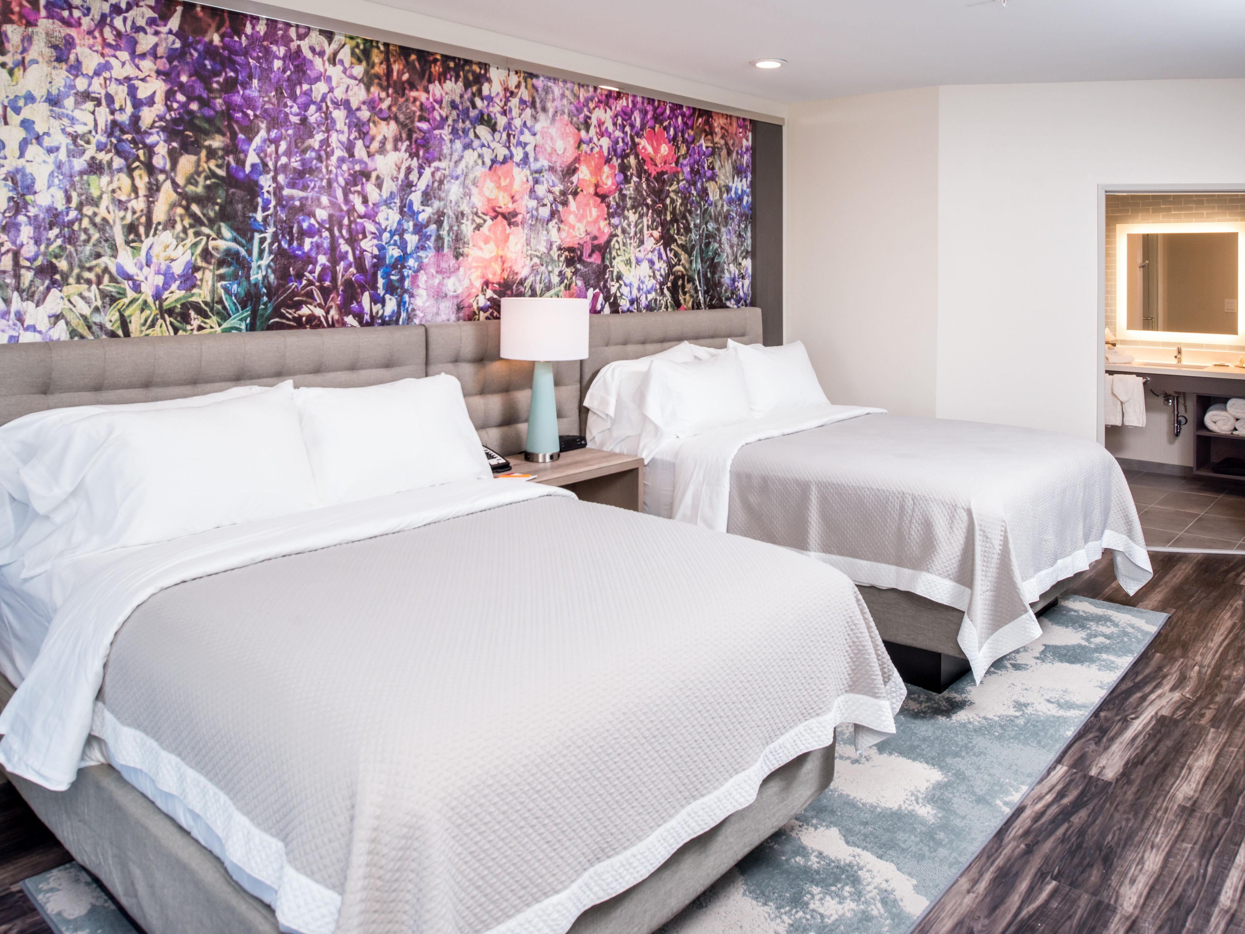 At the end of a long day, relax in our clean, fresh guest rooms.