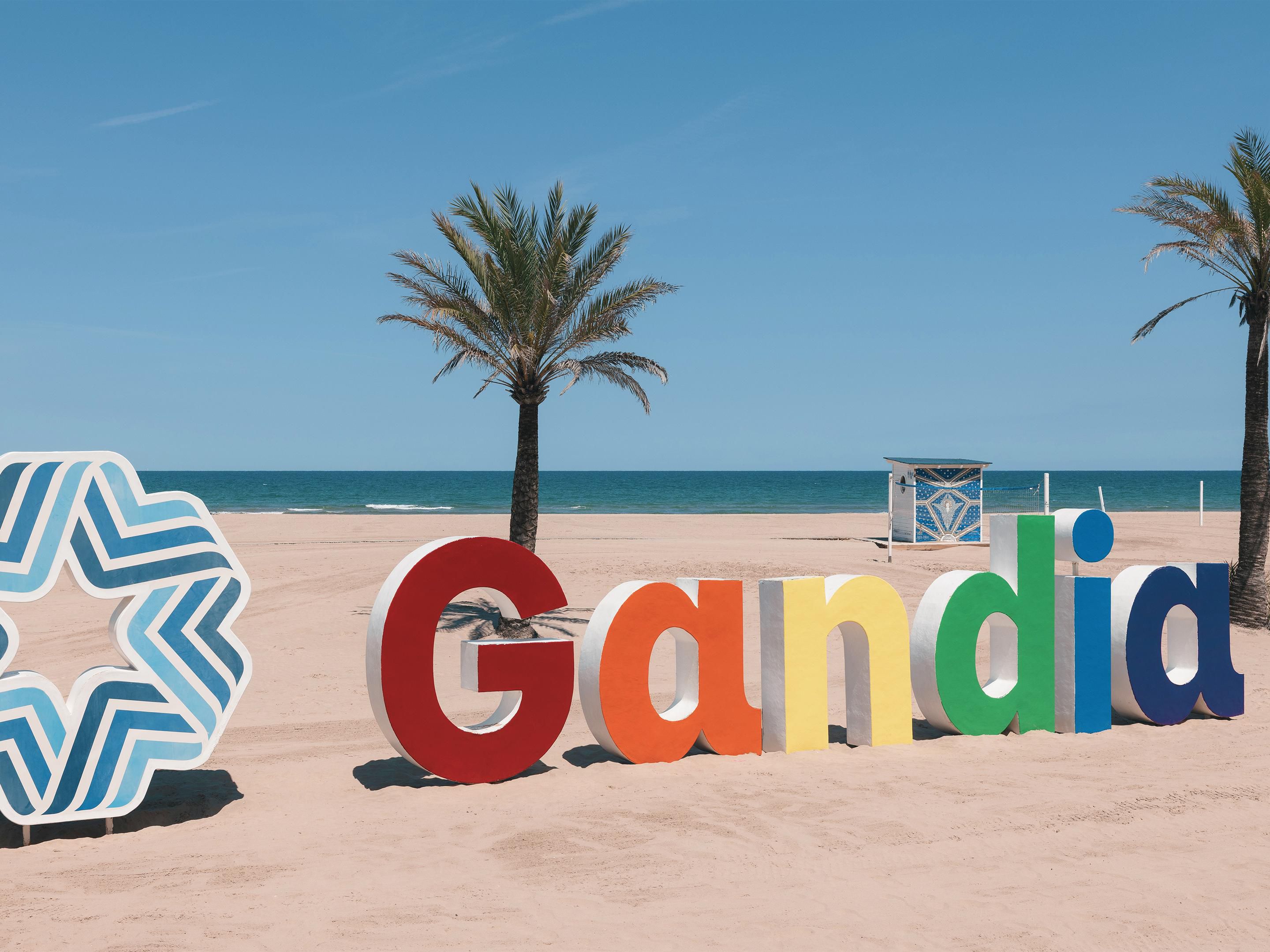Gandia beach